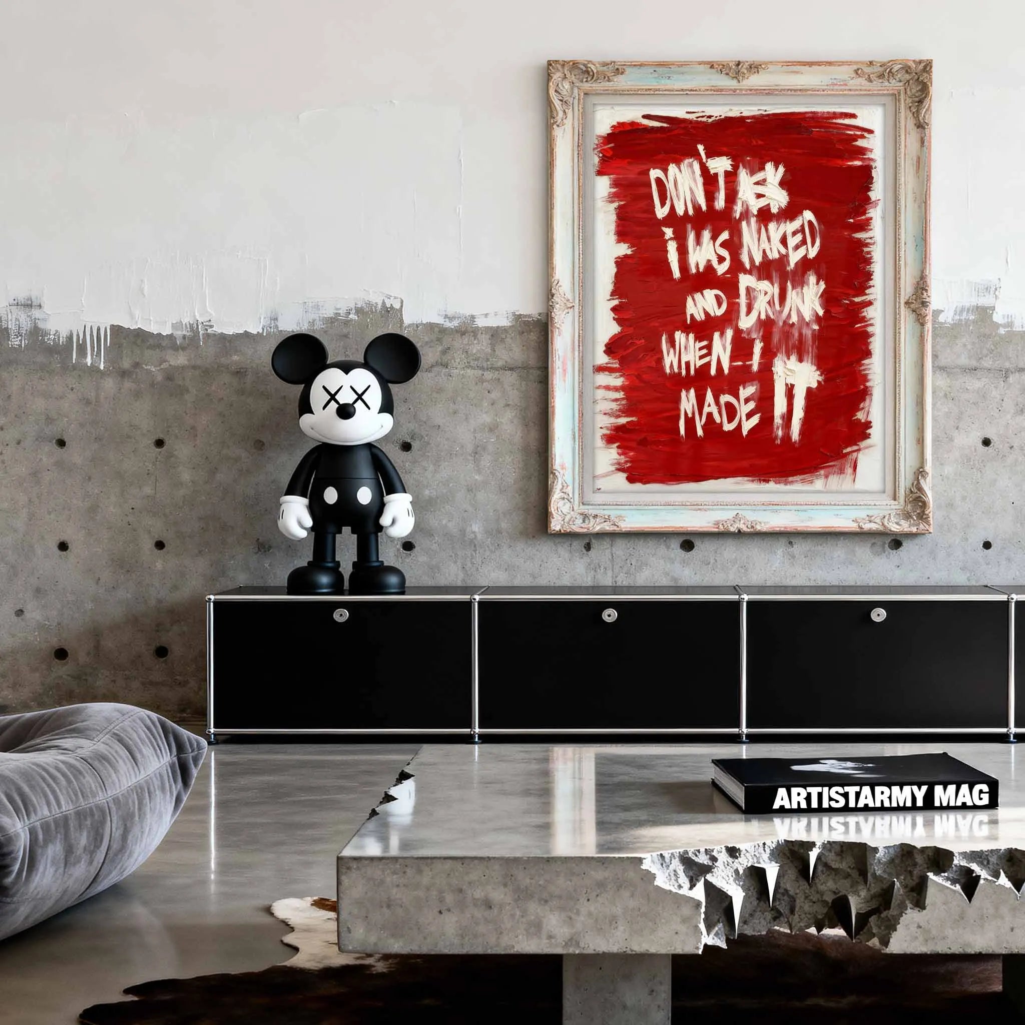 Artist Army Naked And Drunk Poster 3