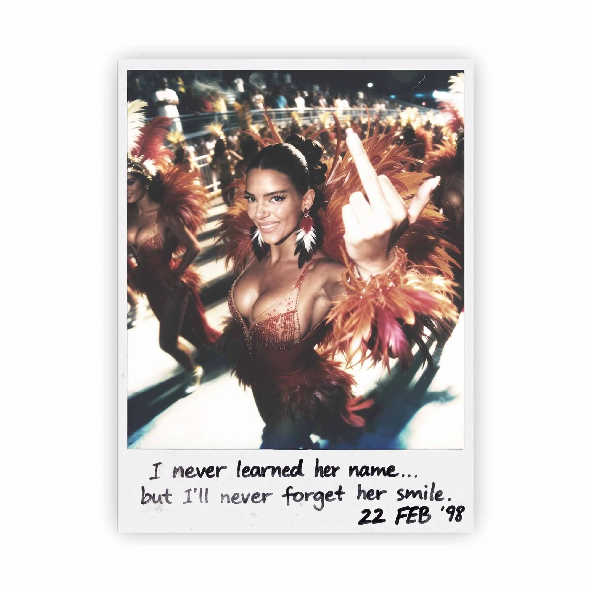Artist Army Never Forget Her Smile Alu Dibond 1