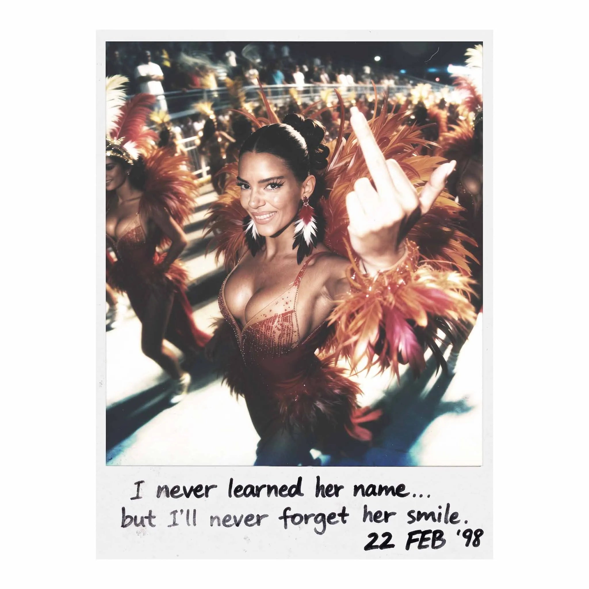 Artist Army Never Forget Her Smile Poster 1