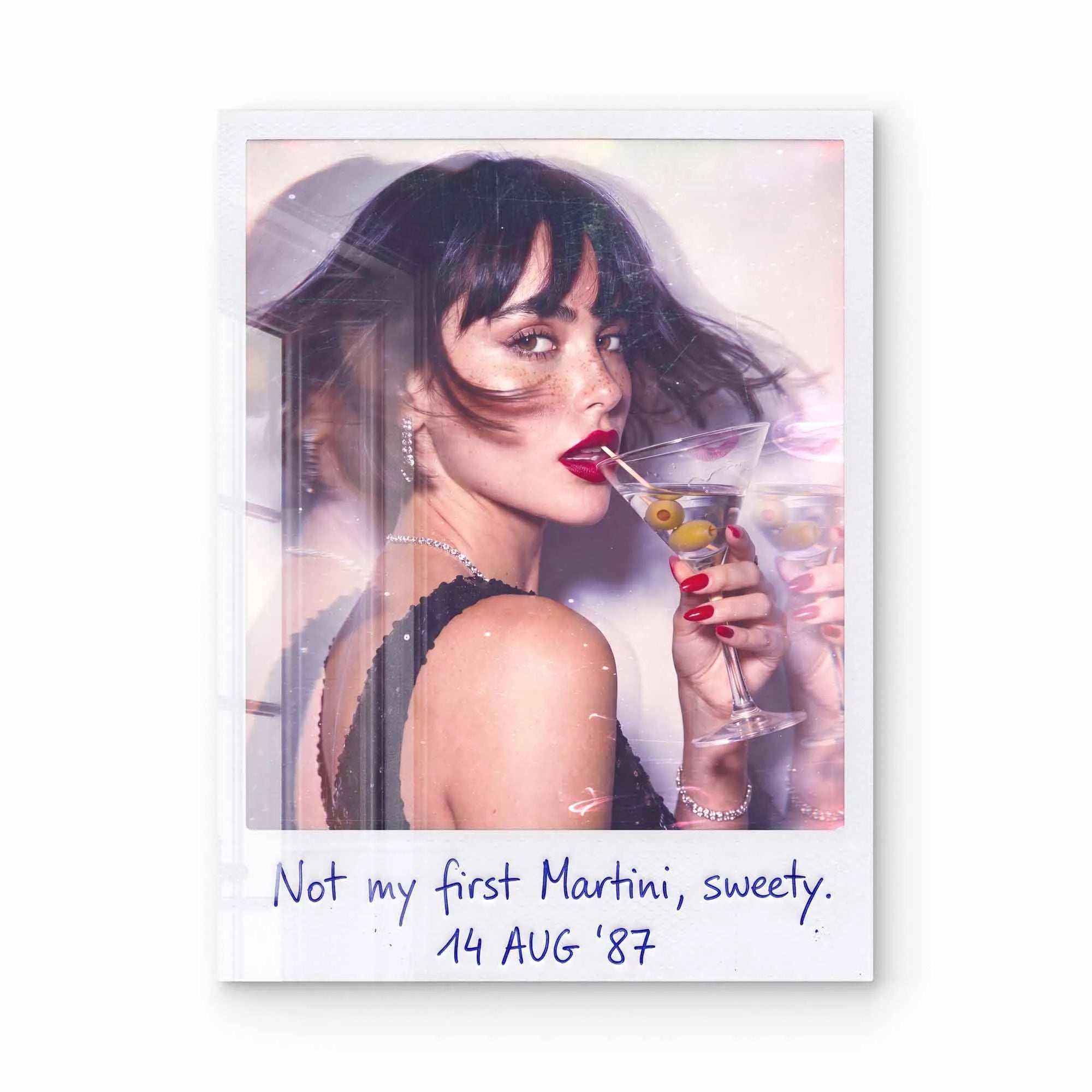 Artist Army Not My First Martini Acrylglasbild 1