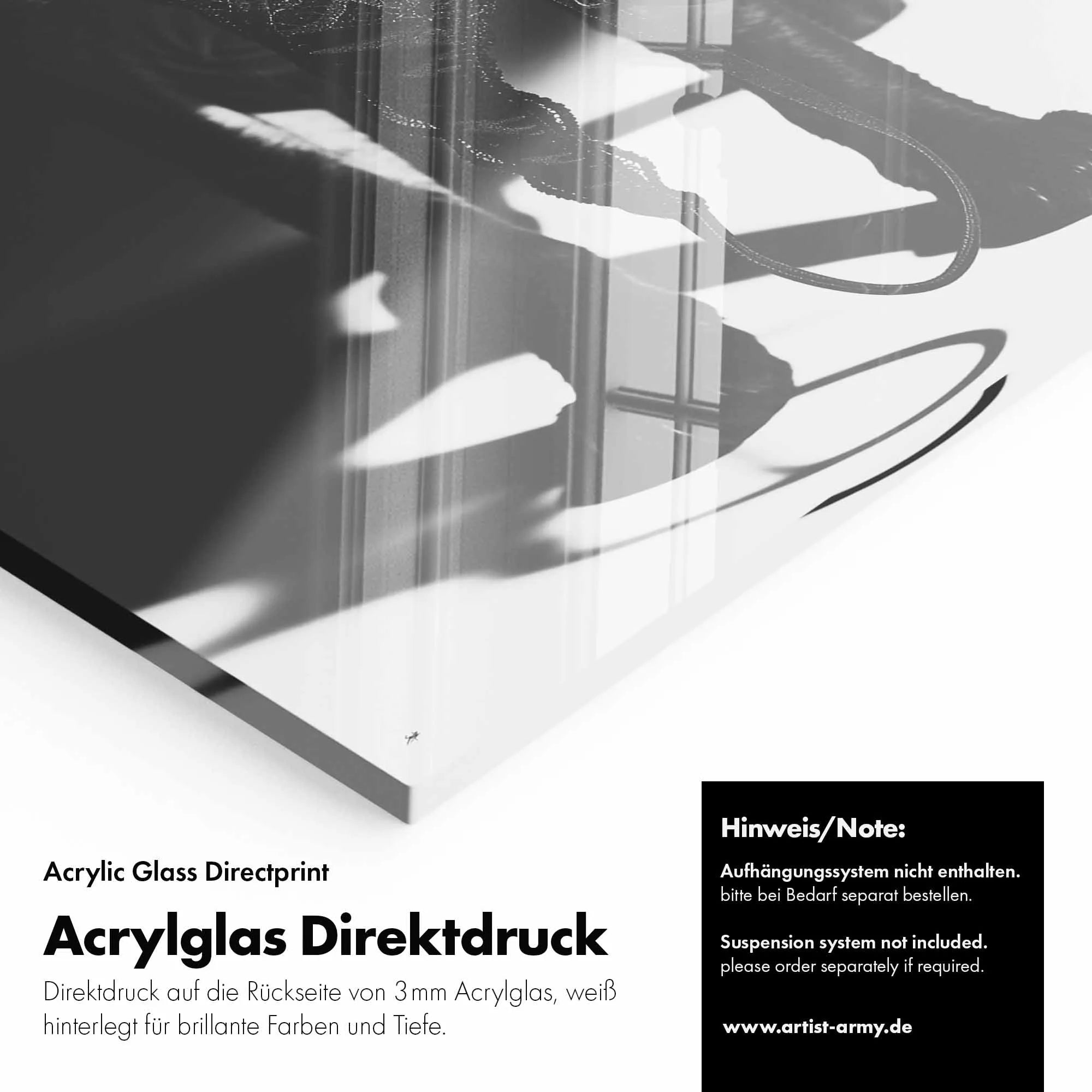 Artist Army Nude Acrylglasbild Detail