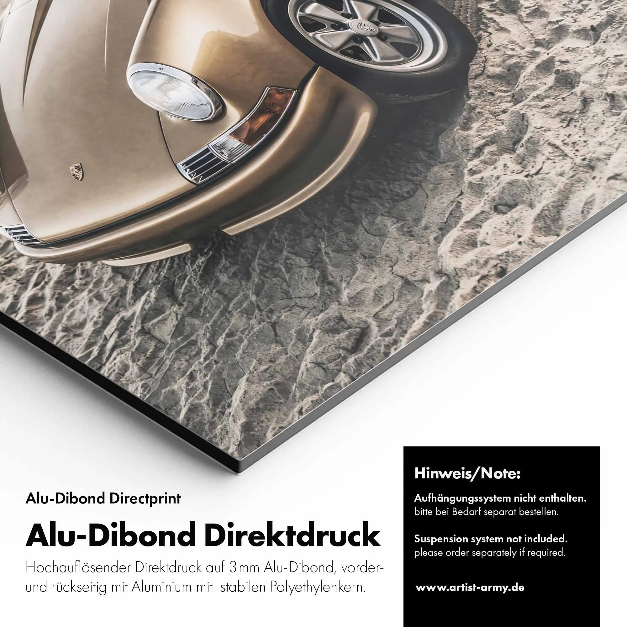 Artist Army Ocean Drive Alu Dibond Detail