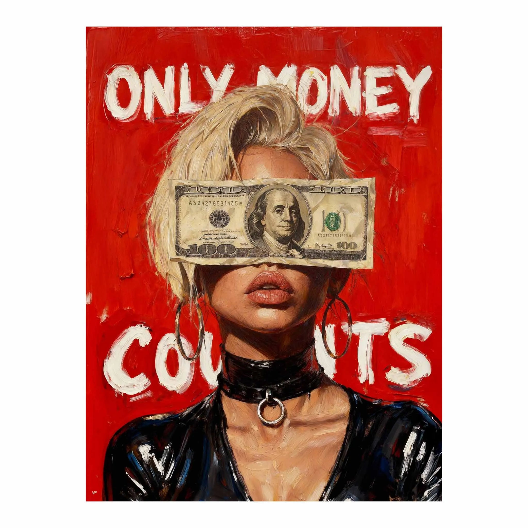 Artist Army Only Money Counts Poster 1