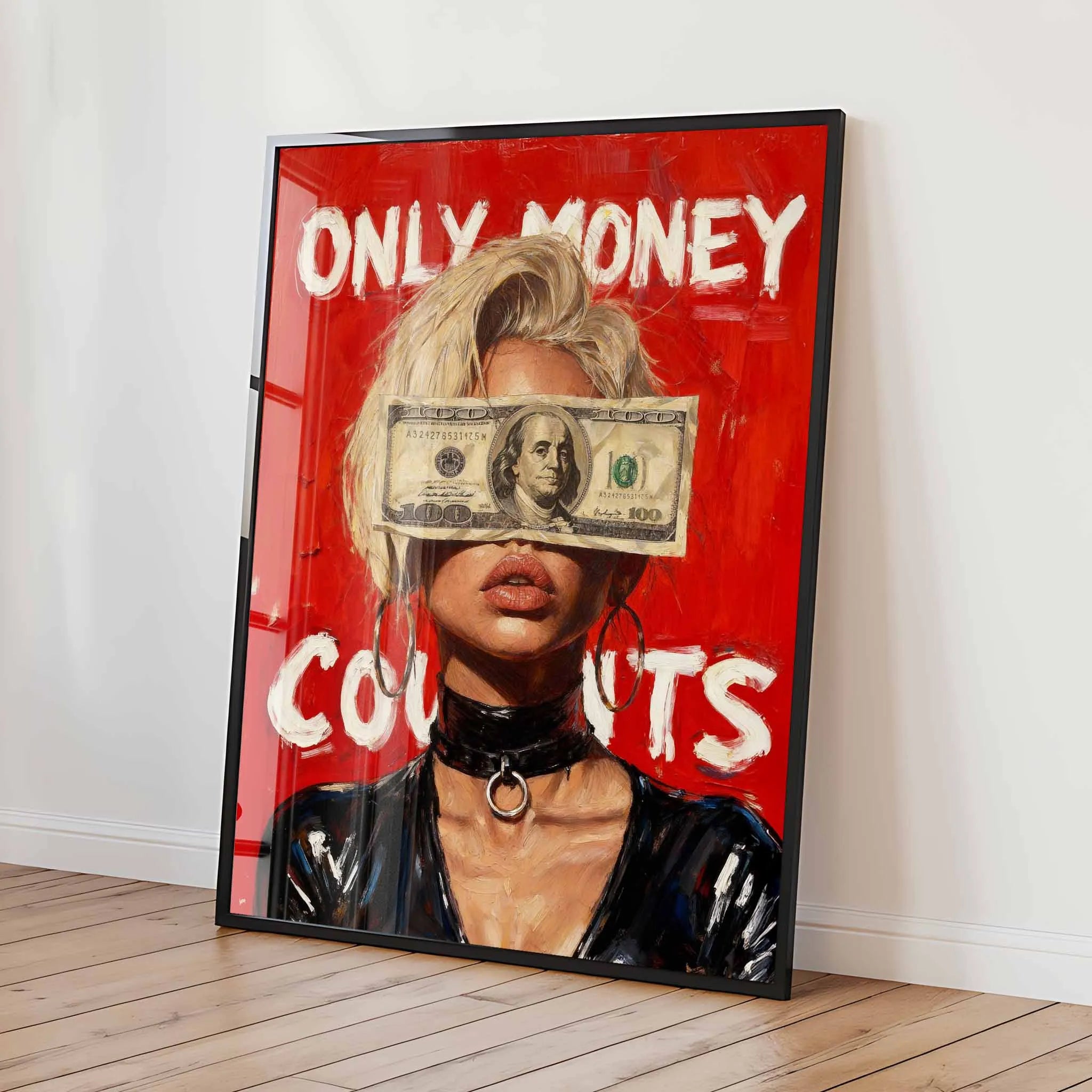 Artist Army Only Money Counts Poster 2