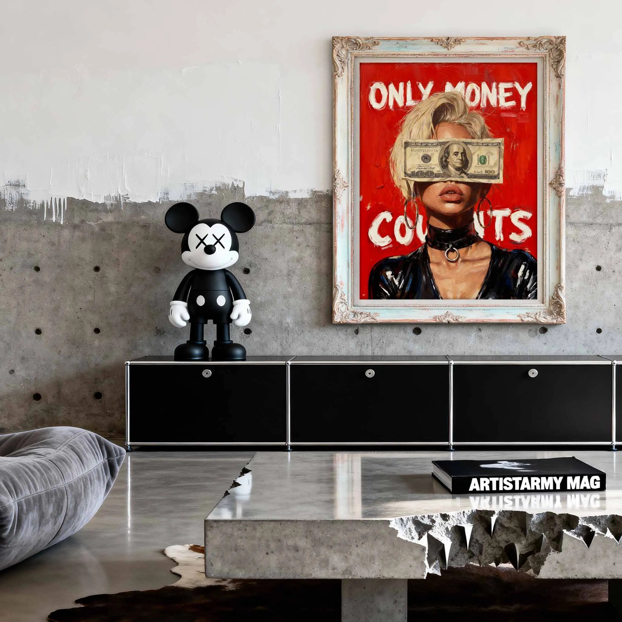 Artist Army Only Money Counts Poster 3