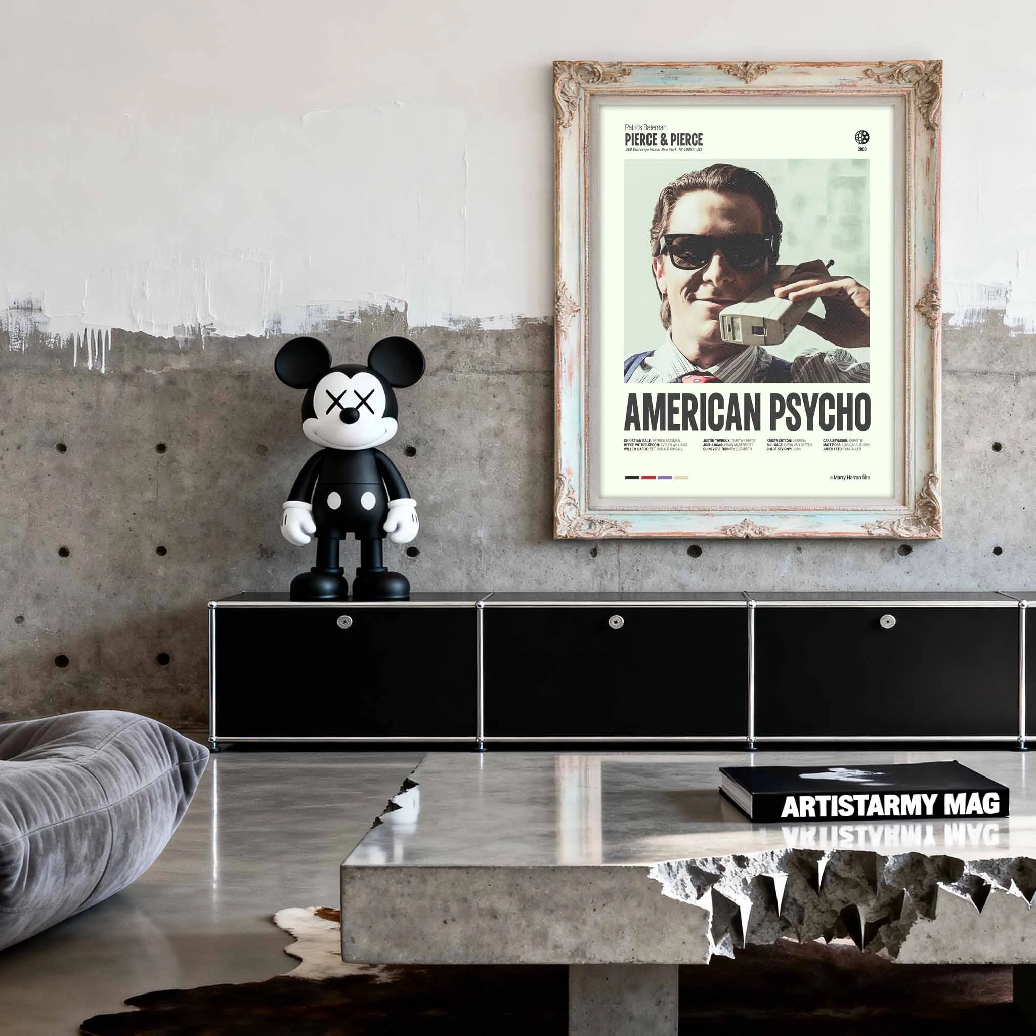 Artist Army Patrrick Batemann American Psycho Poster 3