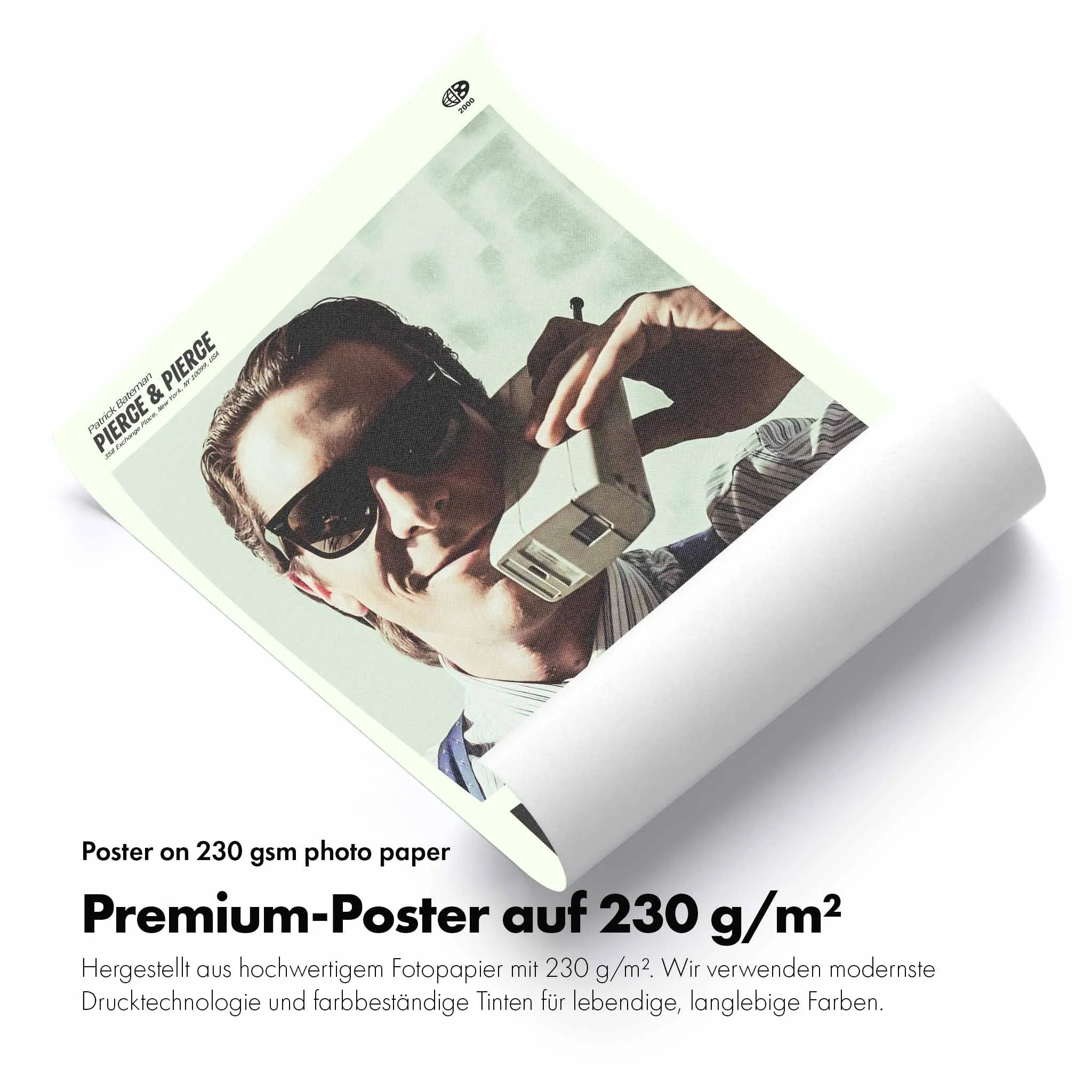 Artist Army Patrrick Batemann American Psycho Poster 4