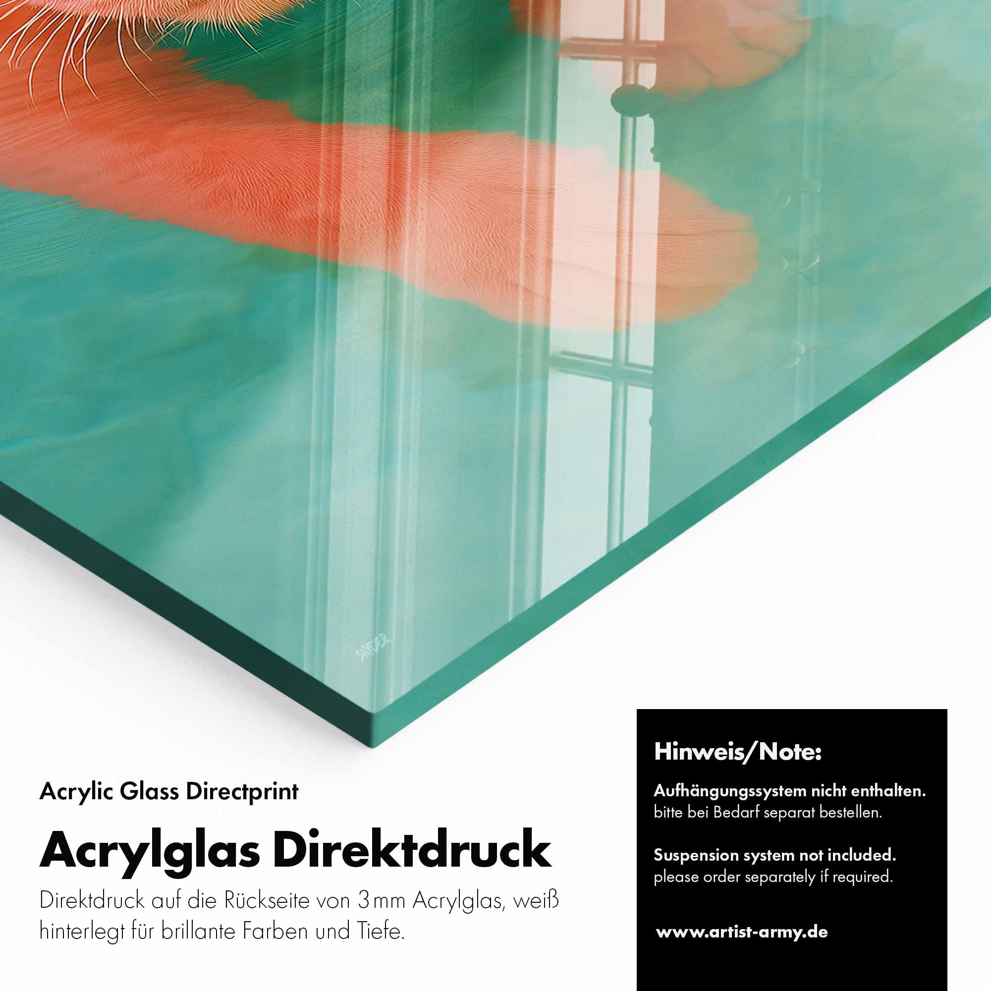 Artist Army Pink Panther Acrylglasbild Detail