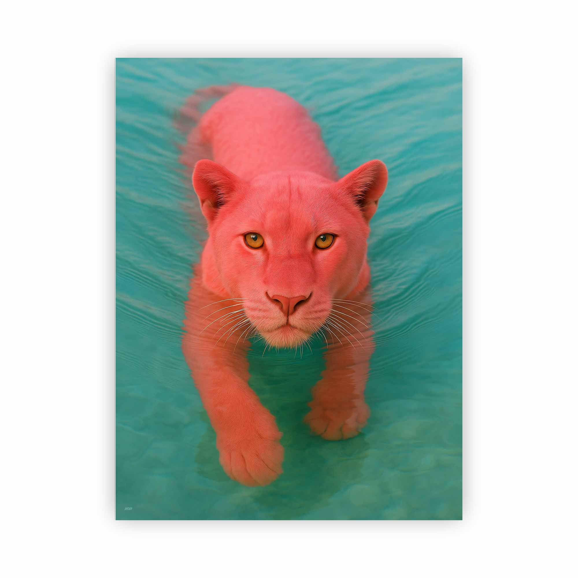 Artist Army Pink Panther Alu Dibond 1