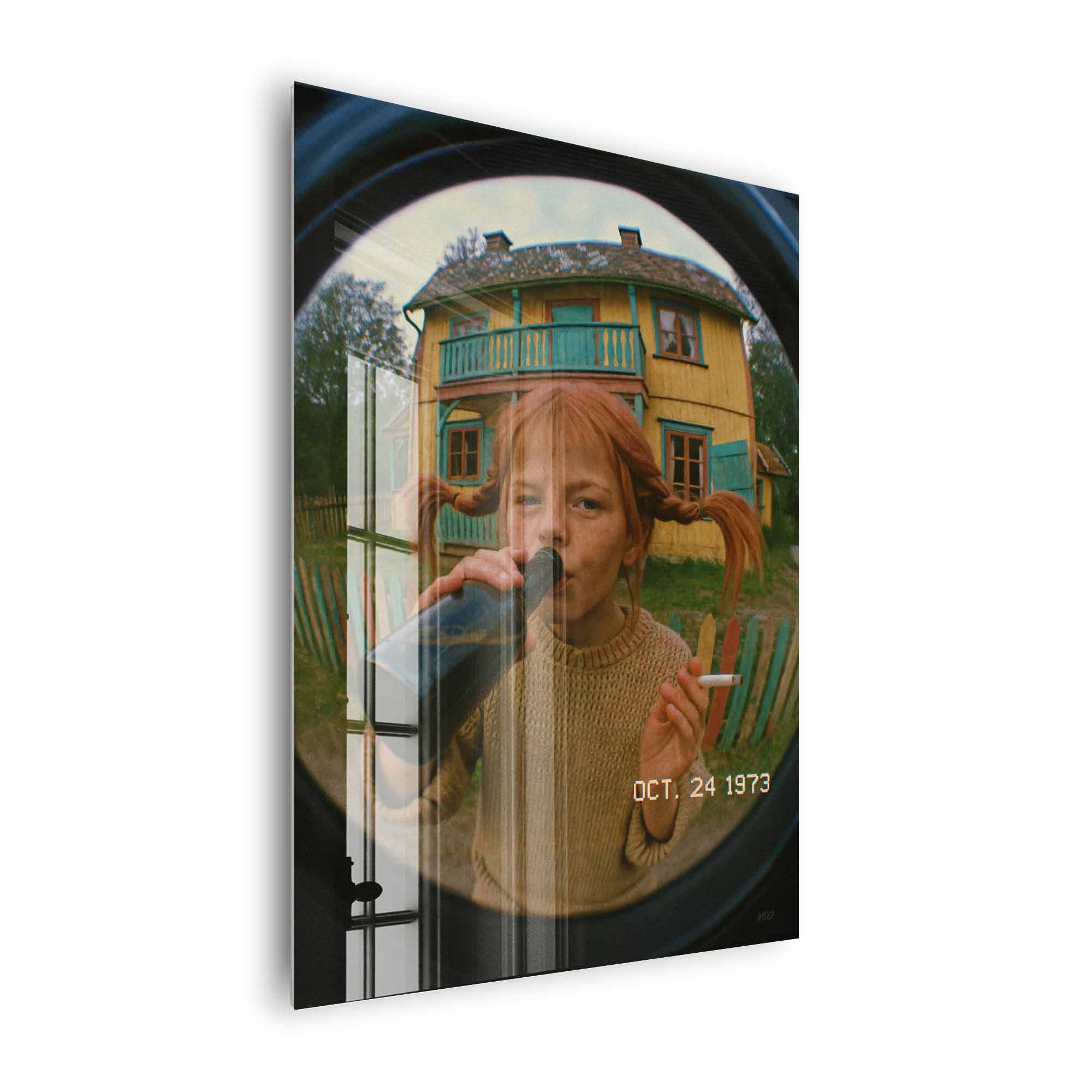 Artist Army Pipi Langstrumpf Acrylglasbild 2