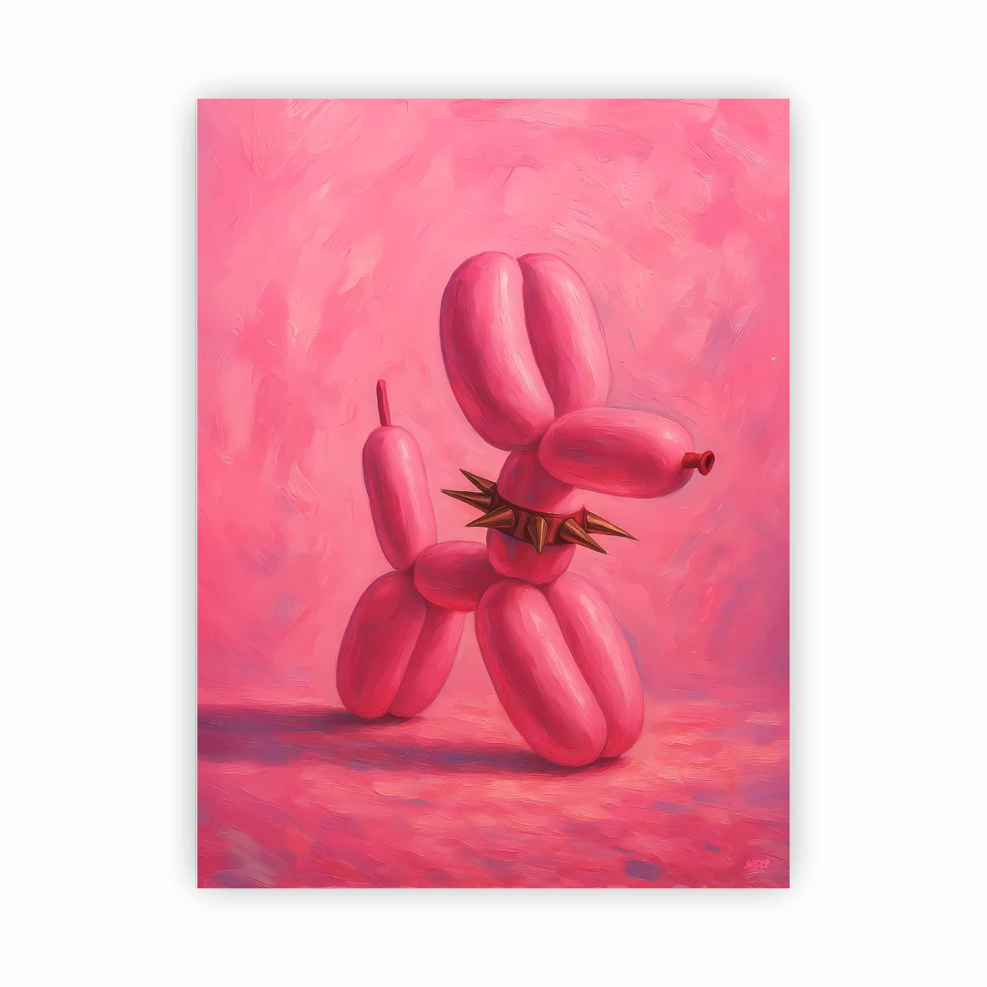 Artist Army Punk Pup Alu Dibond 1