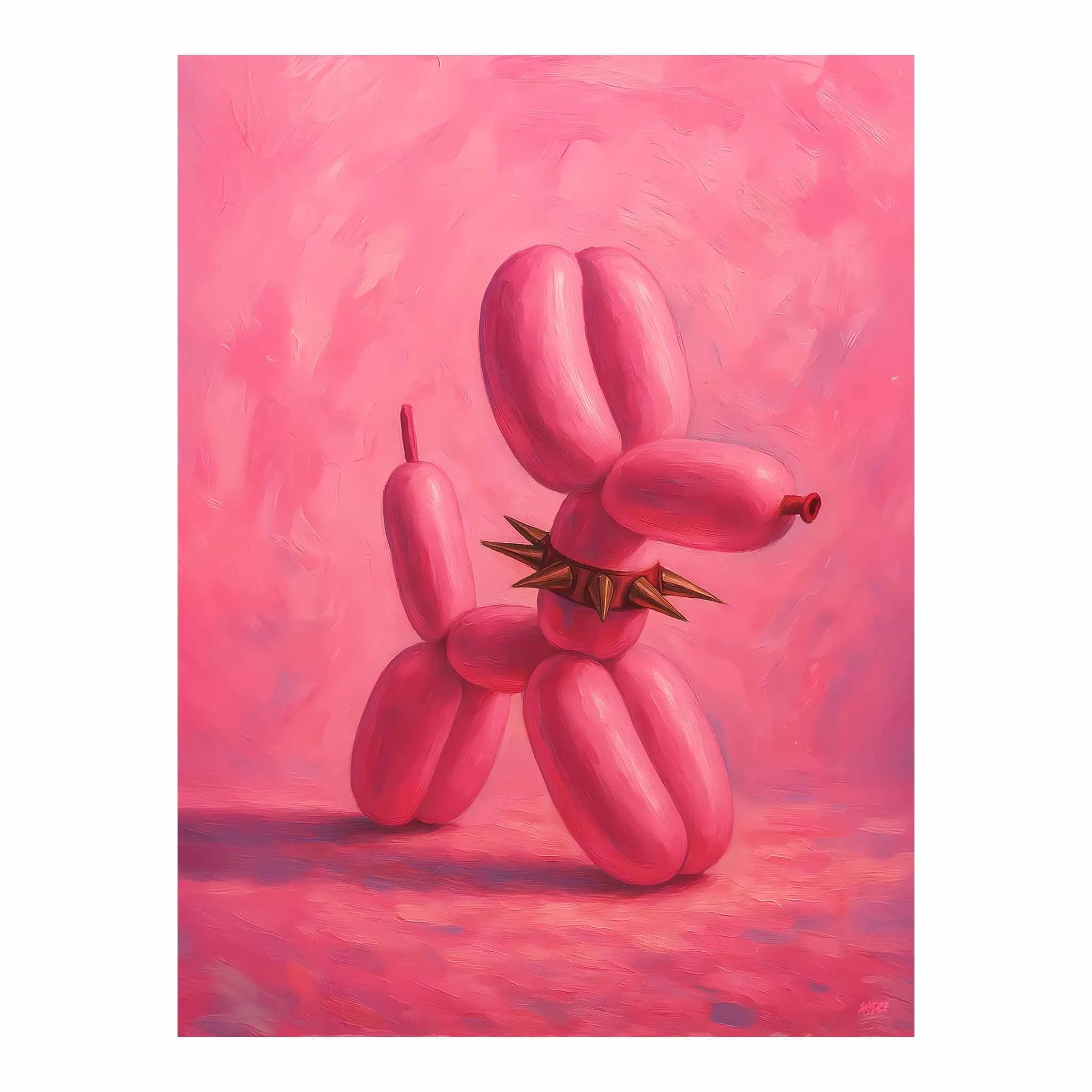 Artist Army Punk Pup Poster 1