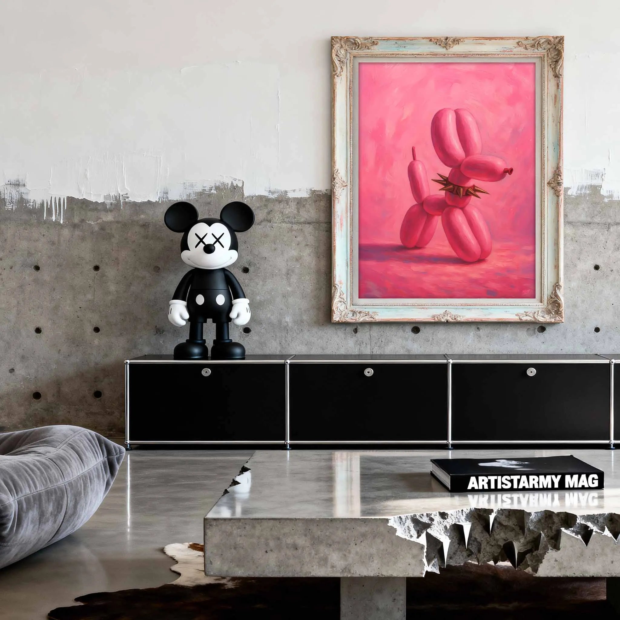 Artist Army Punk Pup Poster 3