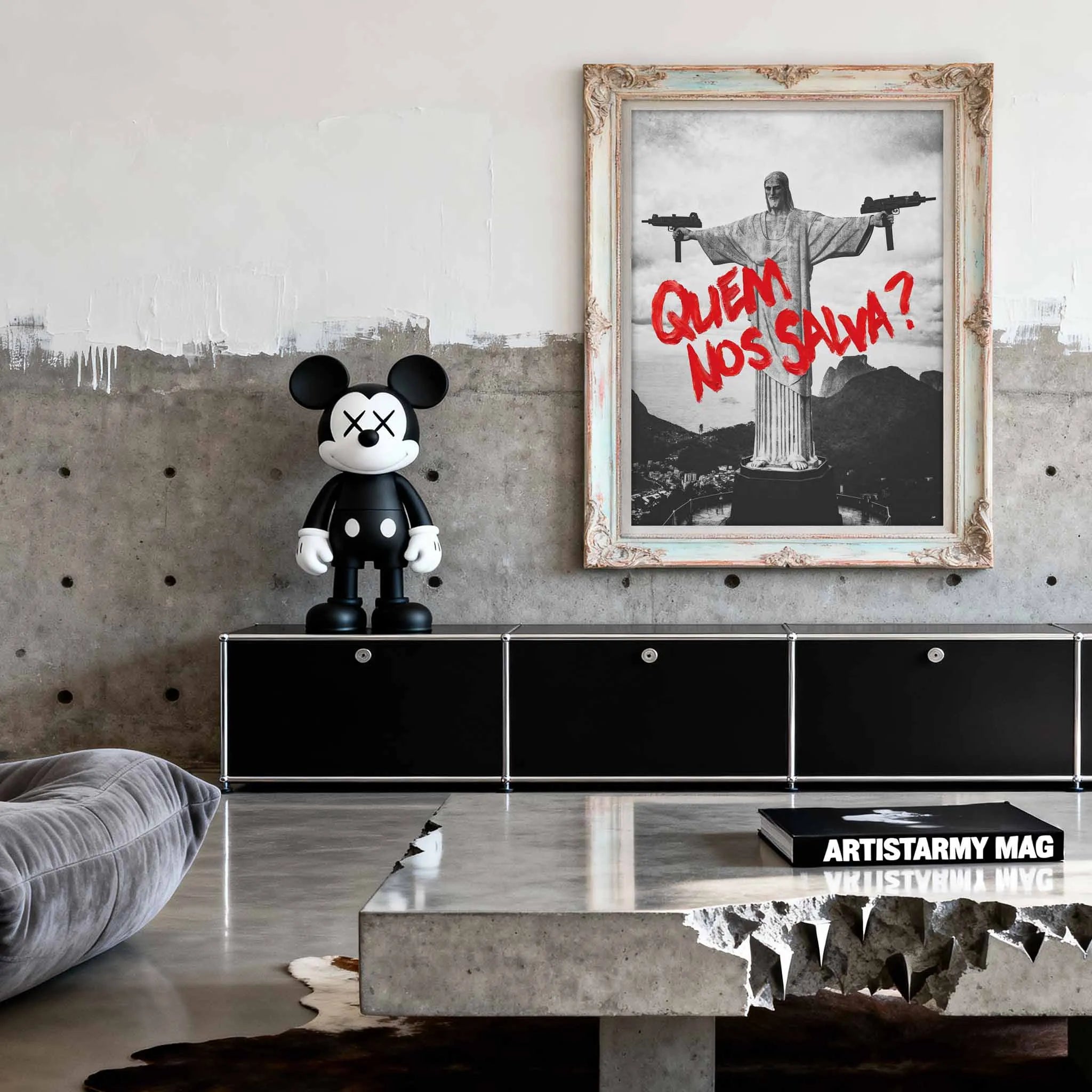 Artist Army Quem Nos Salva Poster 3