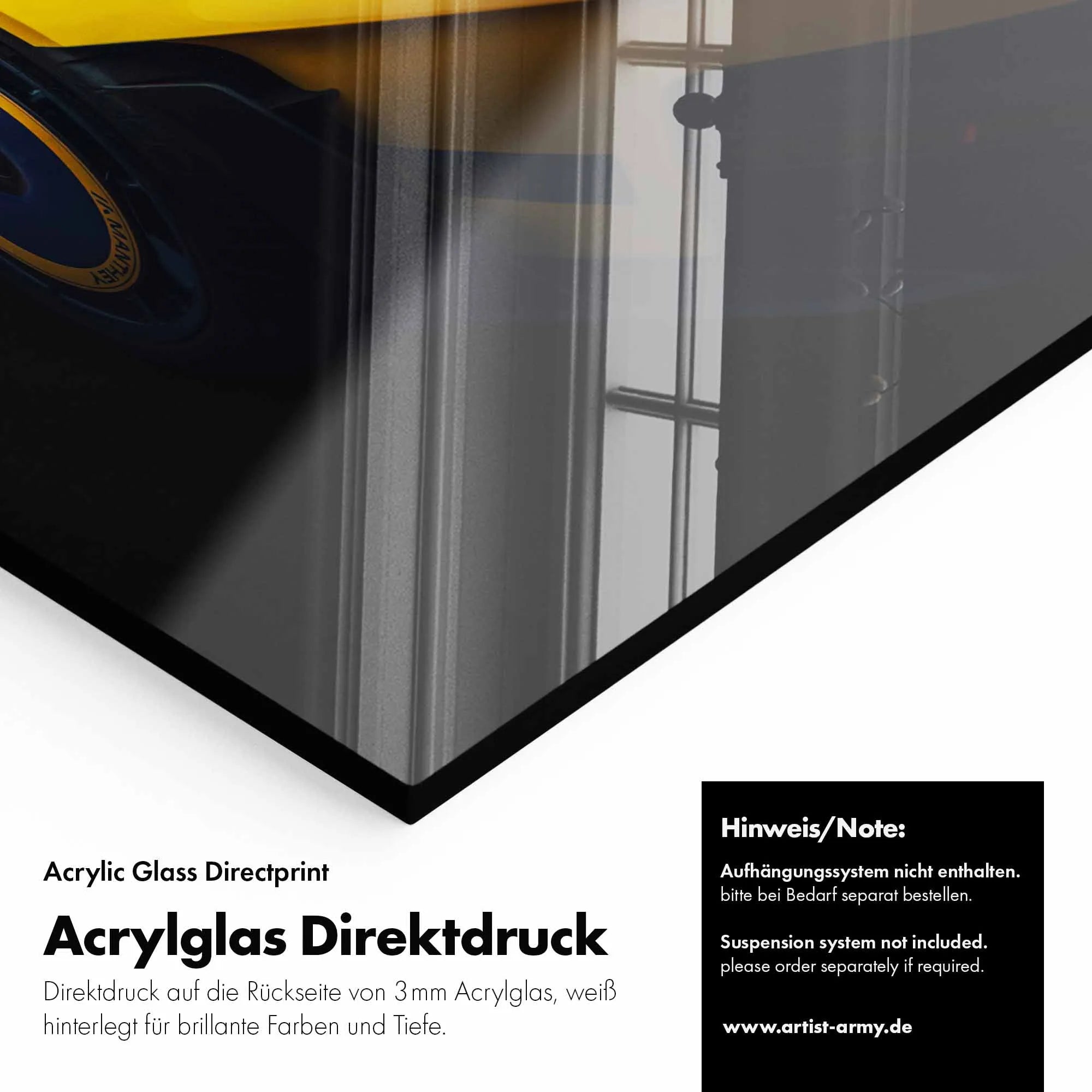 Artist Army Racecar X Artistarmy Gt3 Rs Mr Acrylglasbild Detail