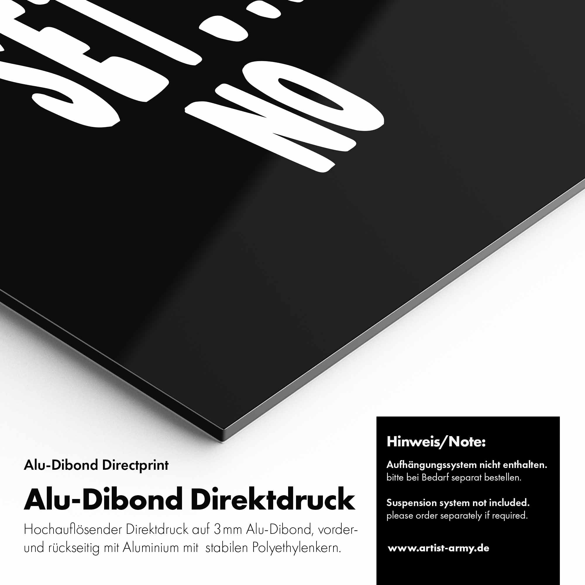 Artist Army Ready Set No Alu Dibond Detail