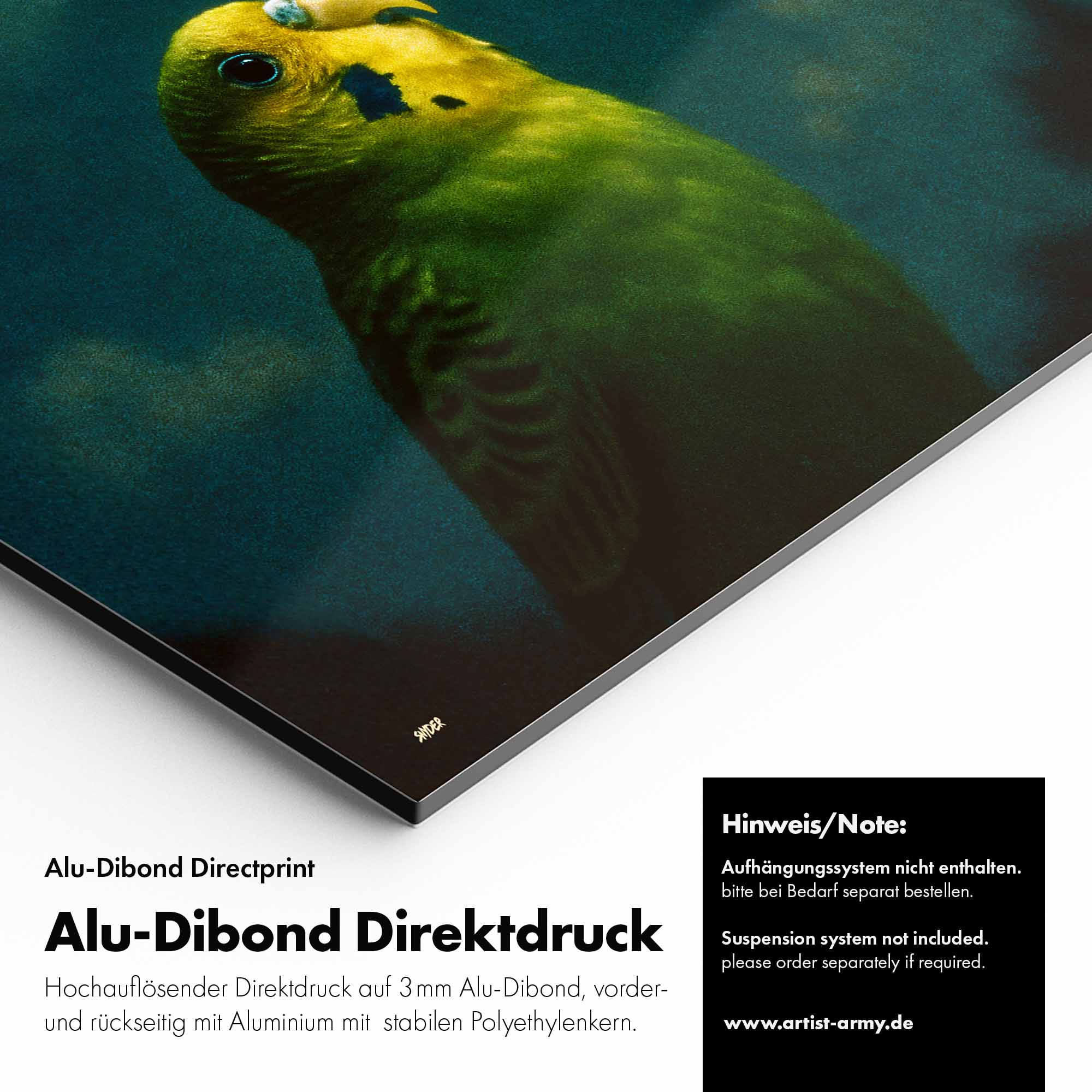 Artist Army Remember Alu Dibond Detail