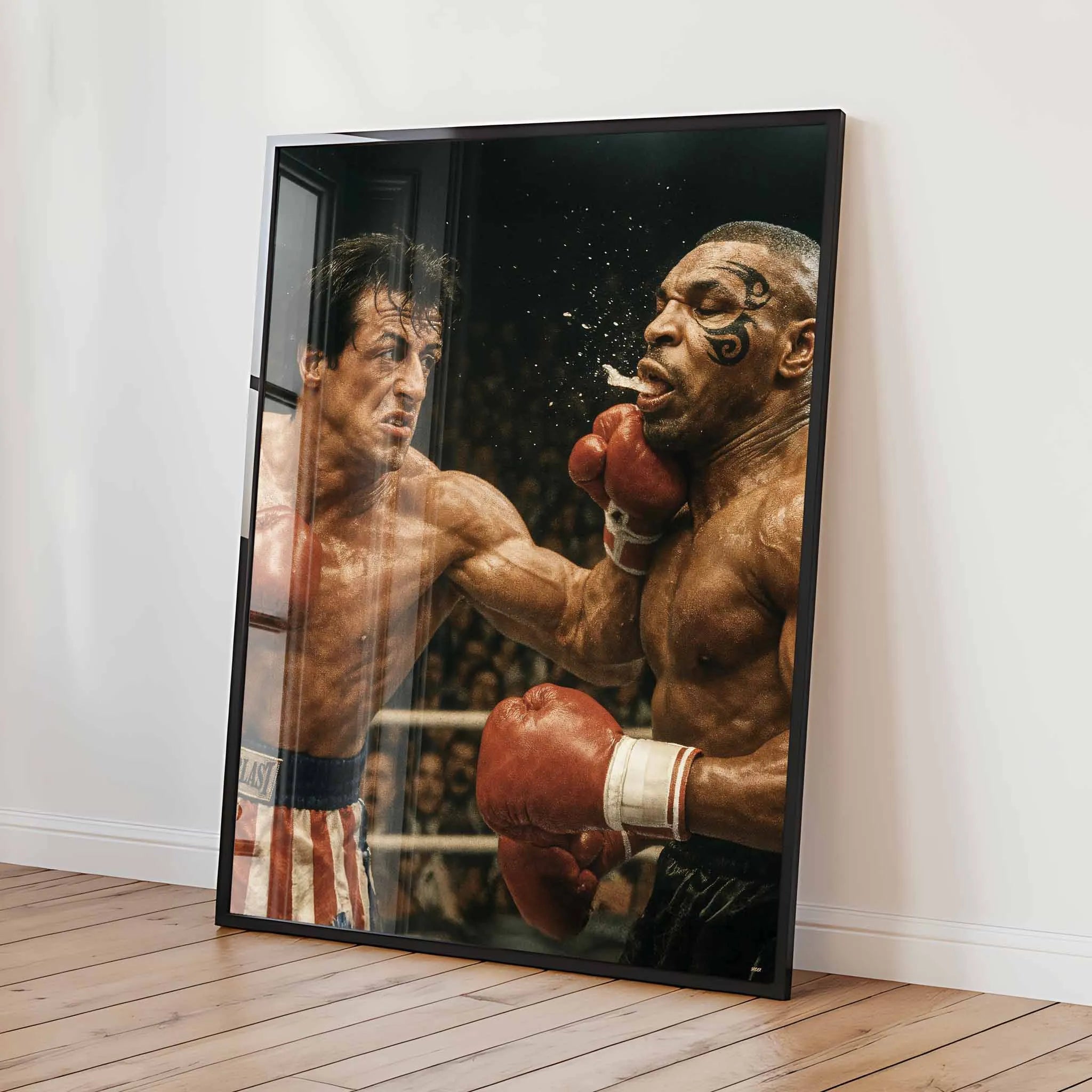 Artist Army Rocky Vs Iron Mike Reloaded Poster 2