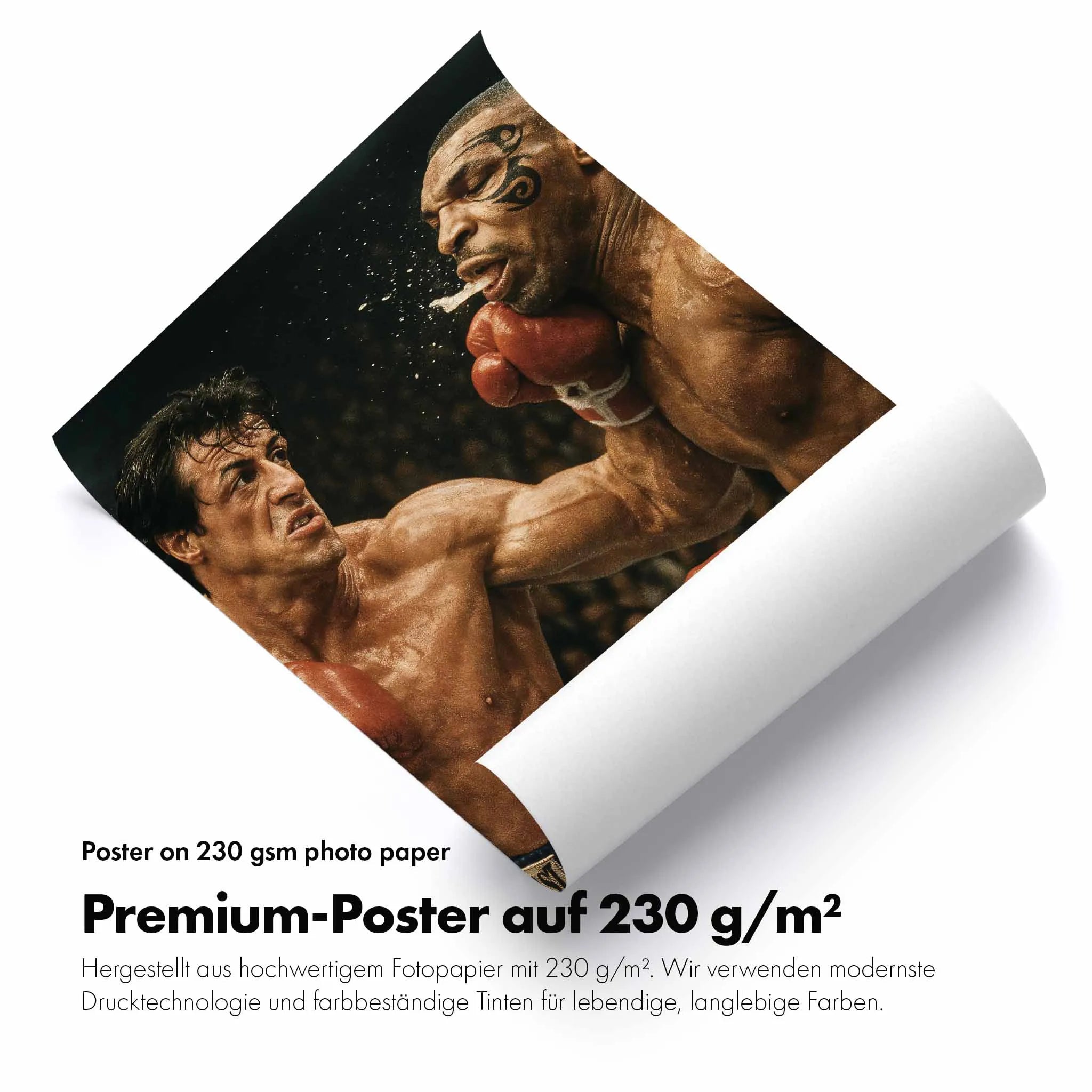 Artist Army Rocky Vs Iron Mike Reloaded Poster 4