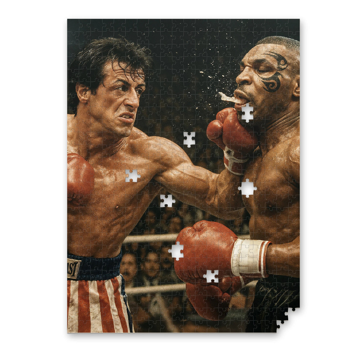Rocky vs. Iron Mike Boxen Puzzle für Erwachsene
