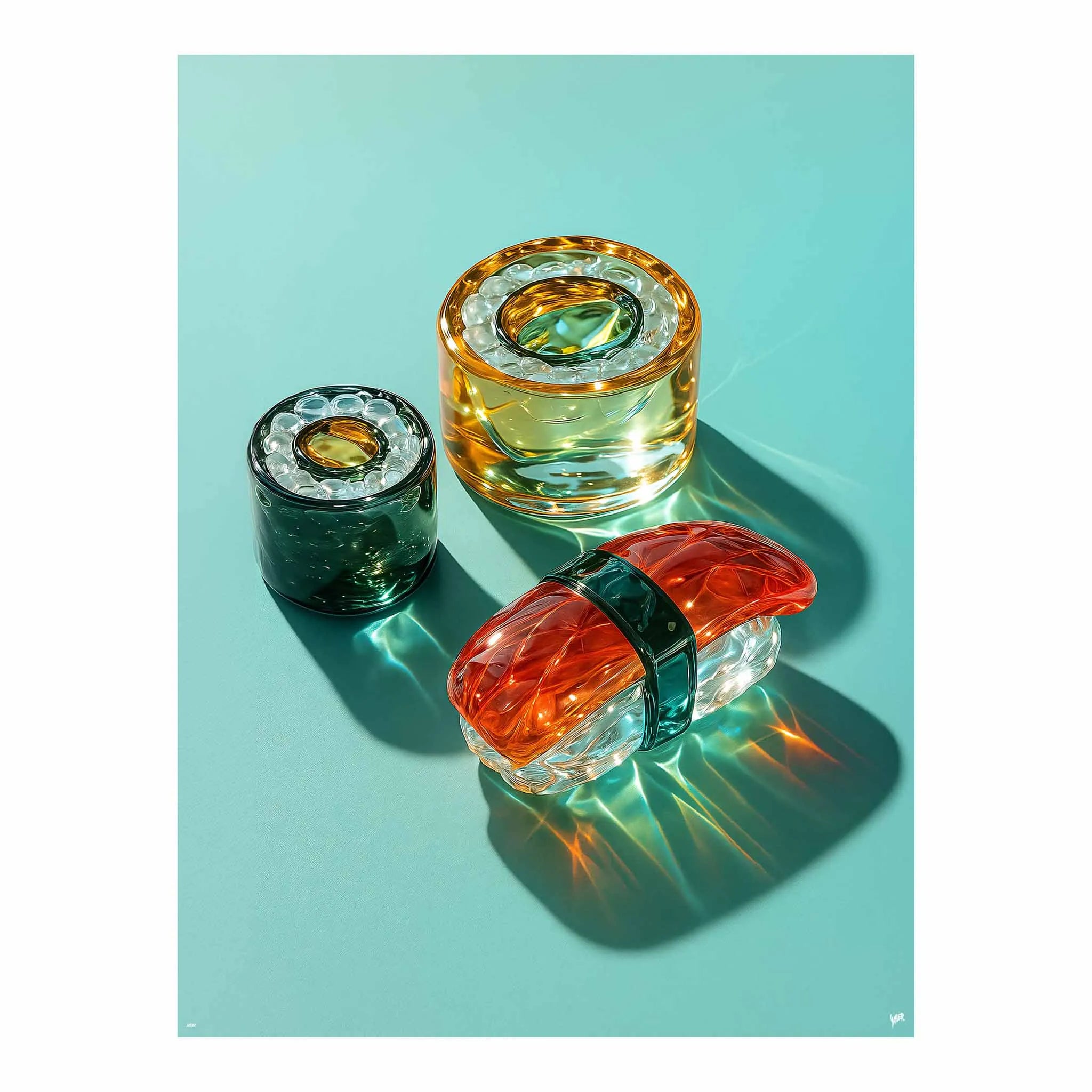 Artist Army Shard Sushi Poster 1