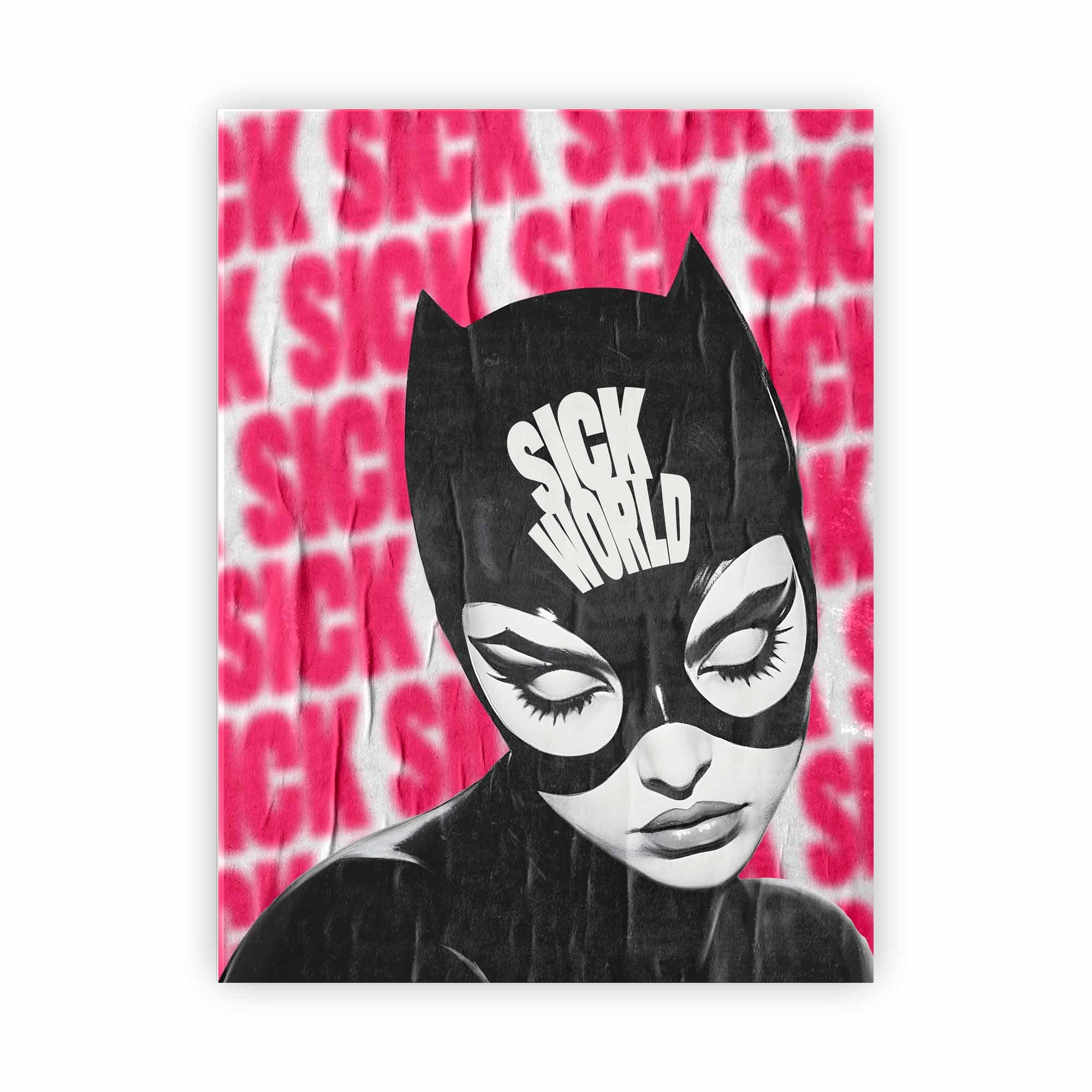 Artist Army Sick Sick World Alu Dibond 1