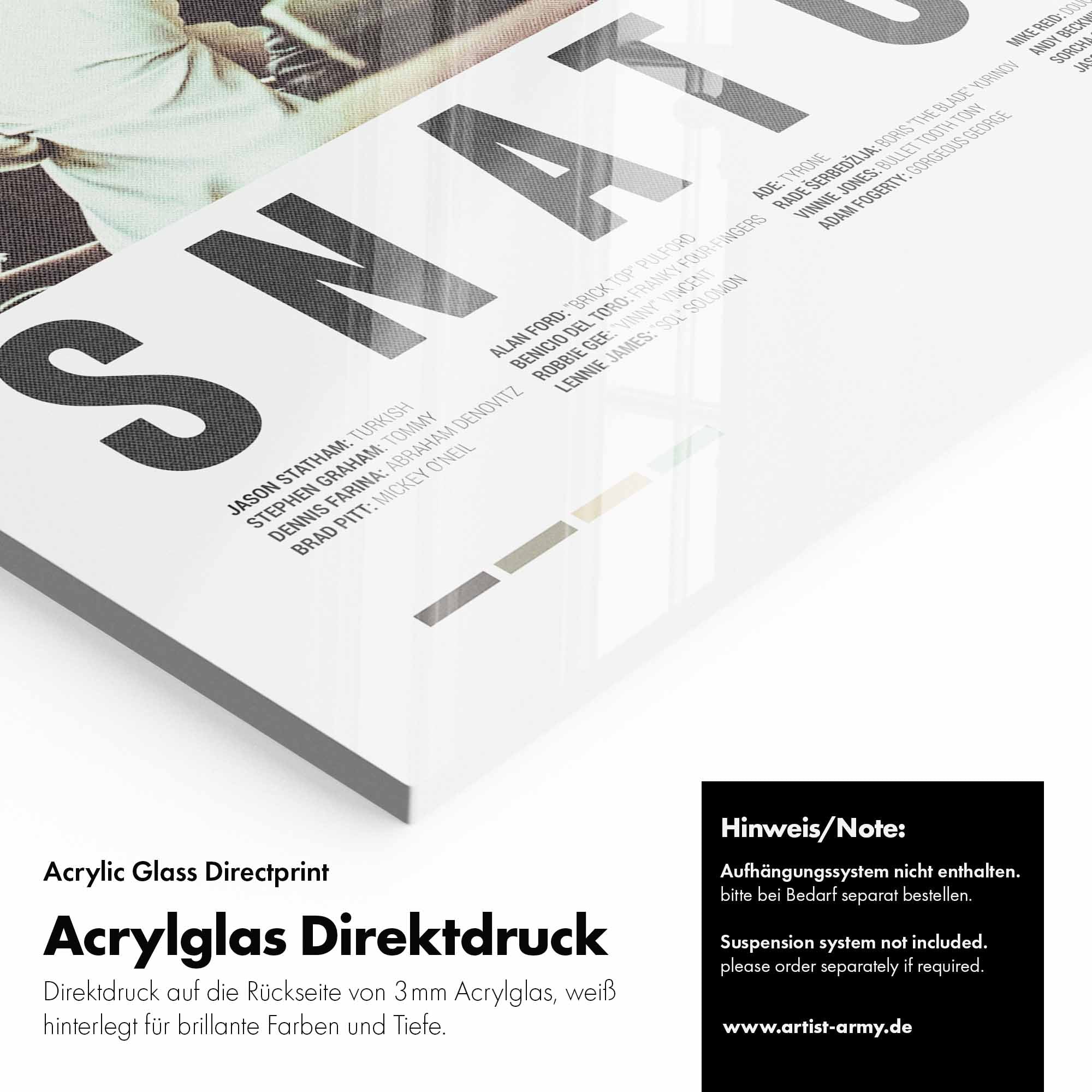 Artist Army Snatch Bullet Tooth Tony Acrylglasbild Detail