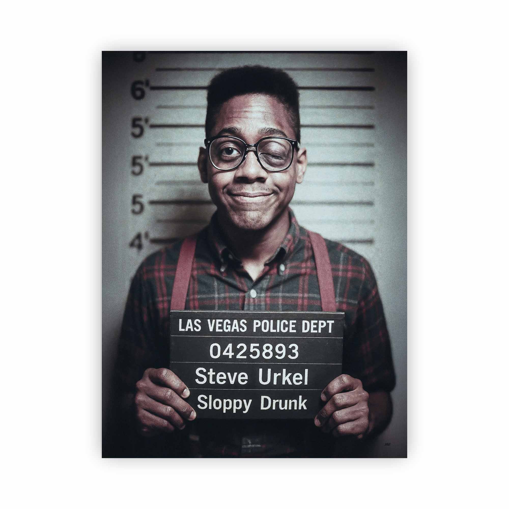 Artist Army Steve Urkel Vegas Wins Alu Dibond 1