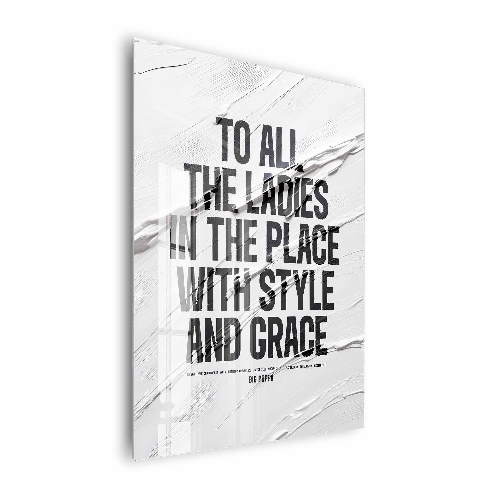 Artist Army Style Grace Acrylglasbild 2