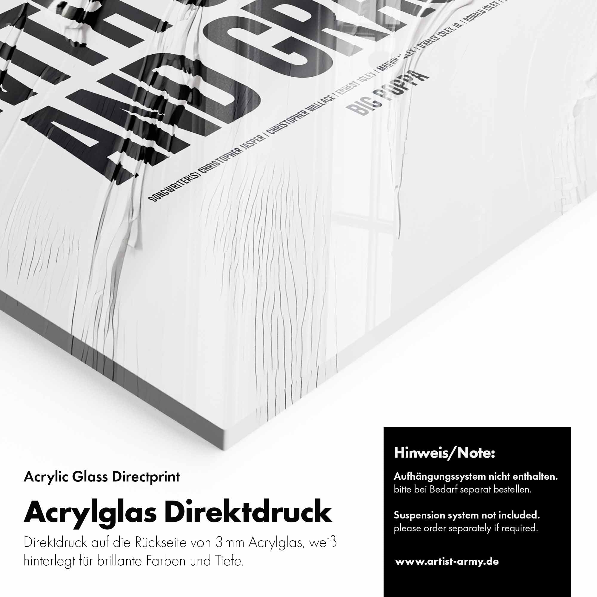 Artist Army Style Grace Acrylglasbild Detail