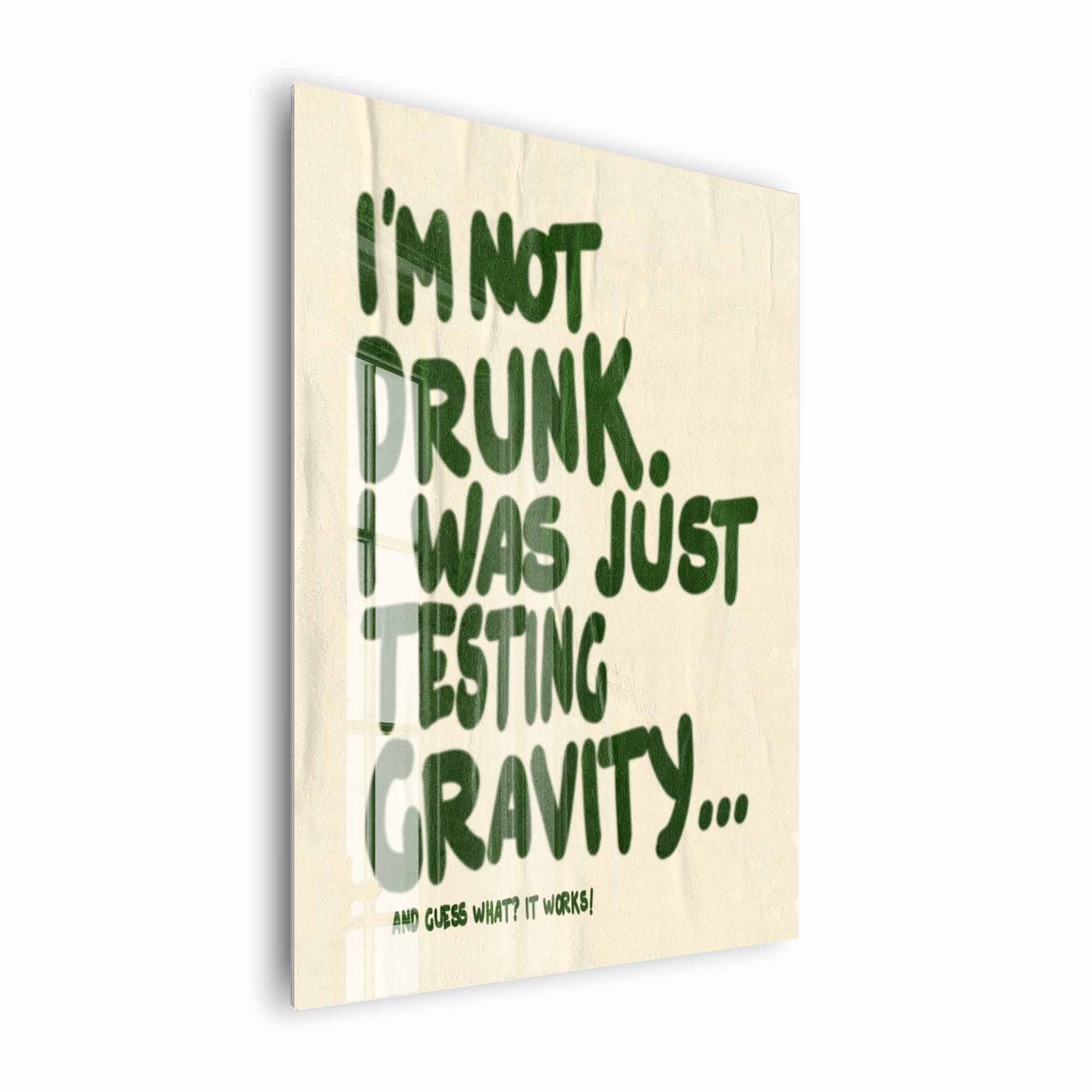 Artist Army Testing Gravity Acrylglasbild 2