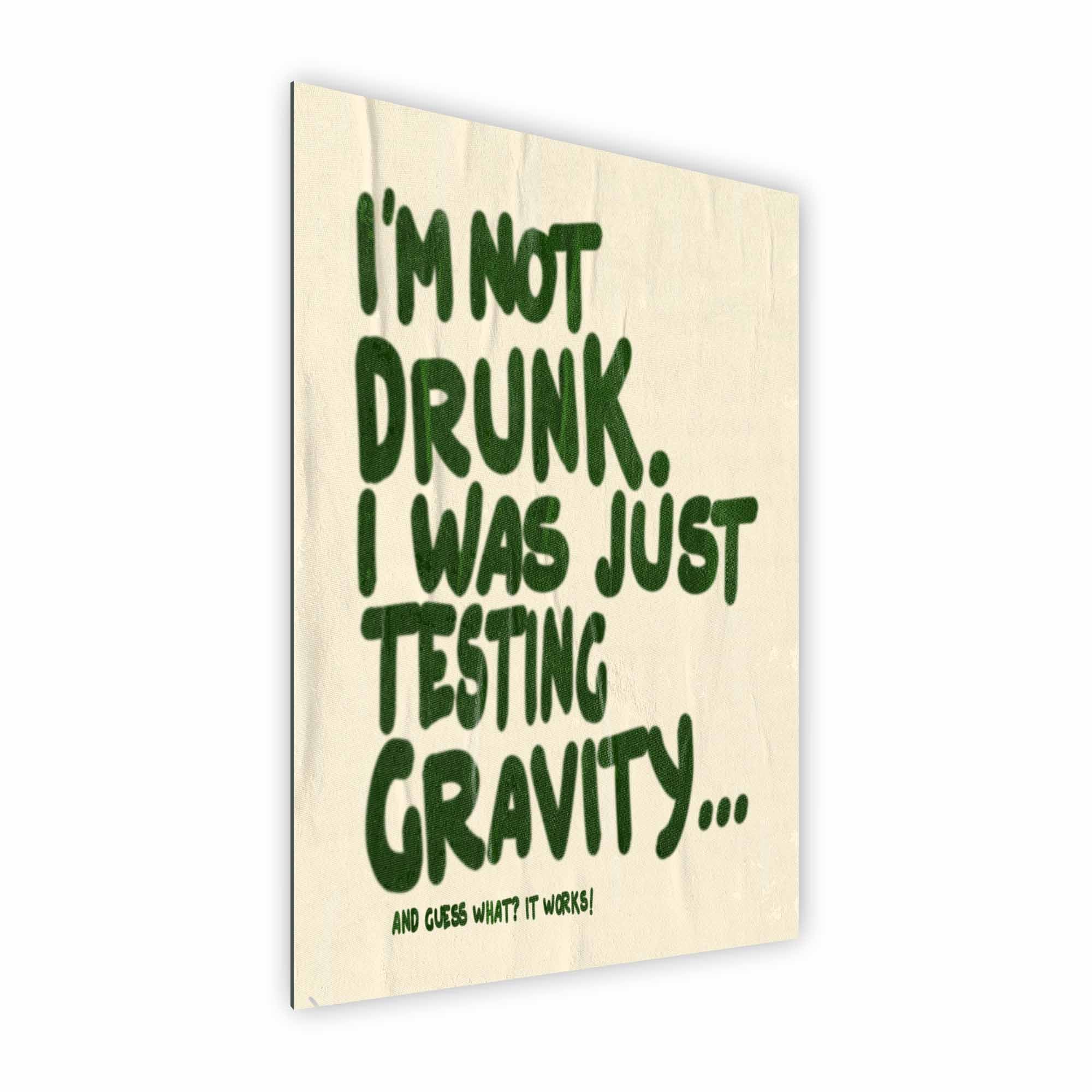 Artist Army Testing Gravity Alu Dibond 2