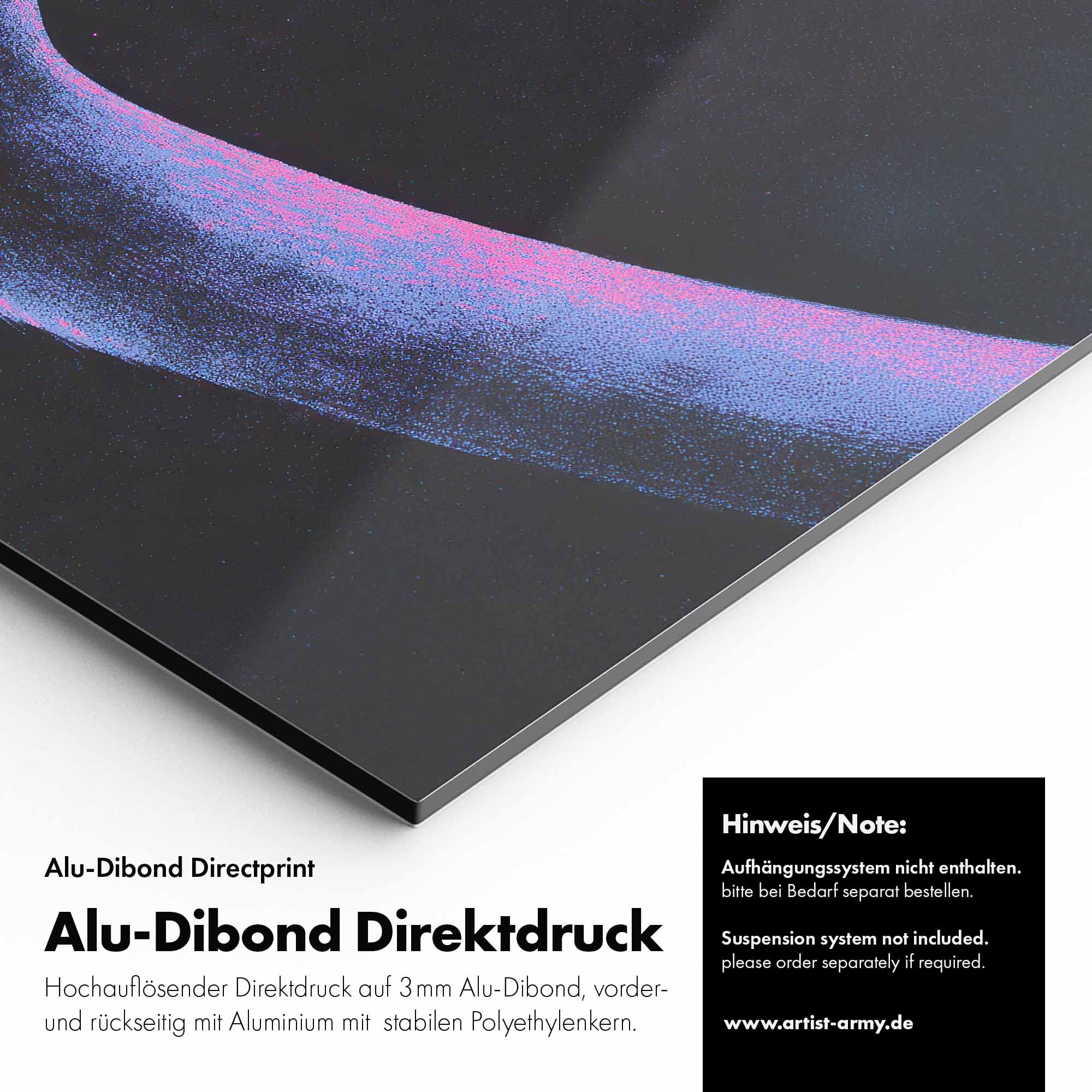 Artist Army The Bird Alu Dibond Detail