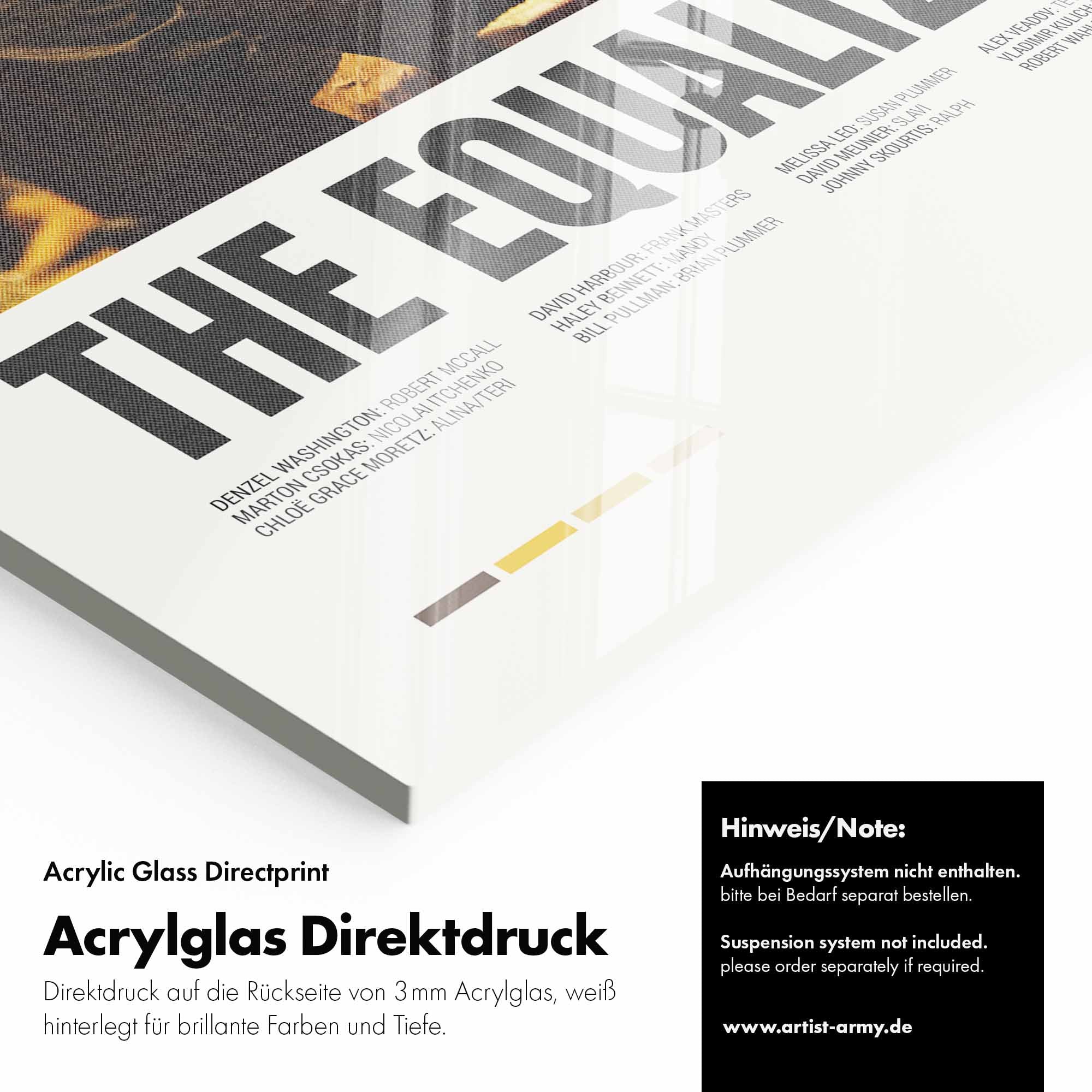 Artist Army The Equalizer Robert Mccall Acrylglasbild Detail