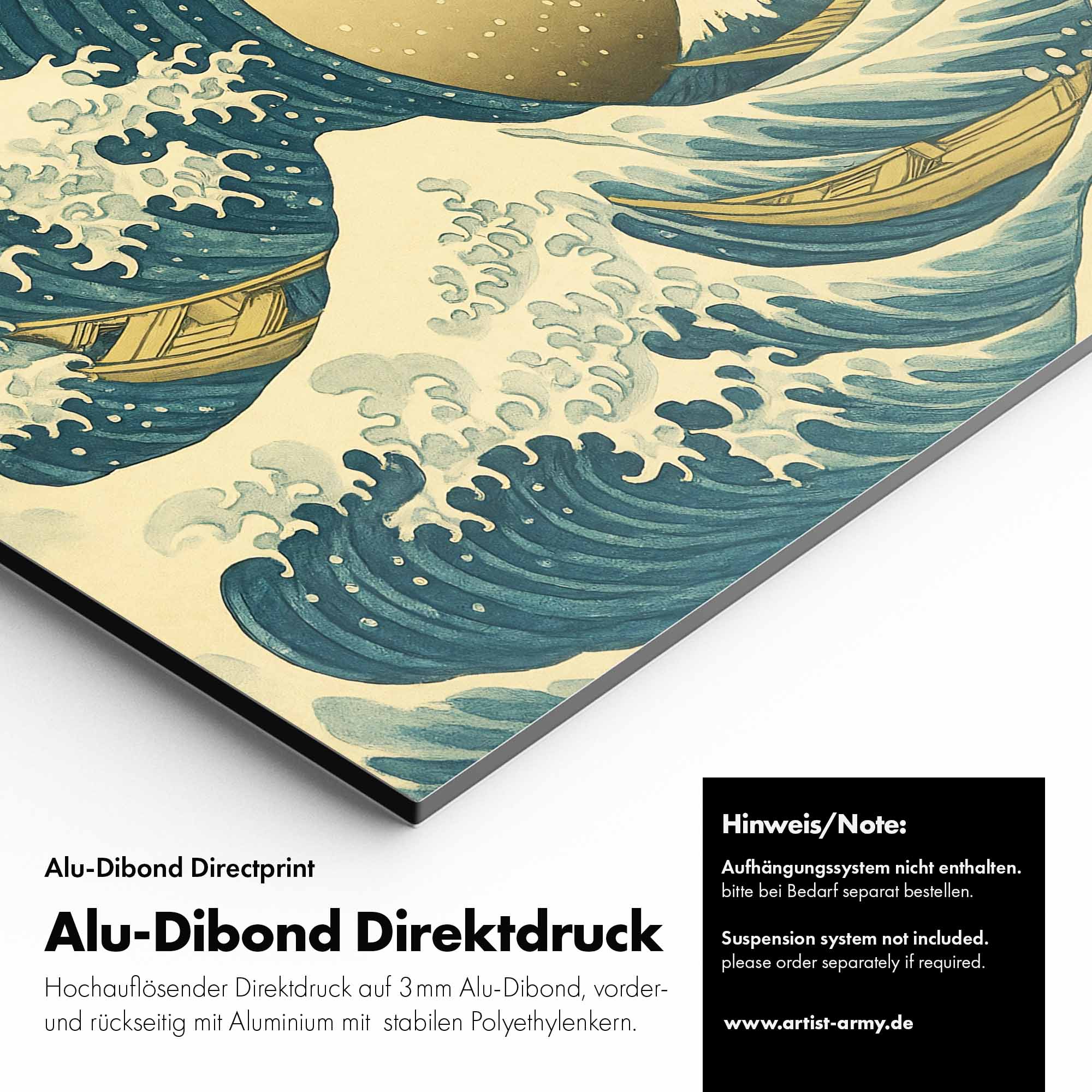 Artist Army The Great Leap Alu Dibond Detail