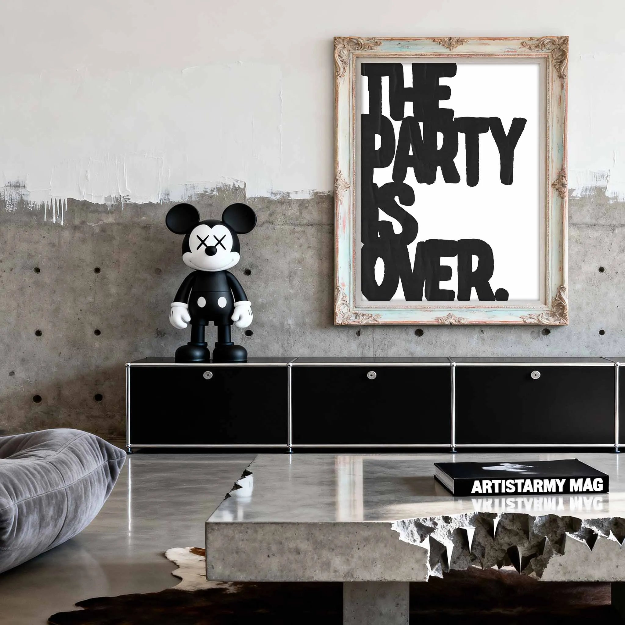 Artist Army The Party Is Over Poster 3