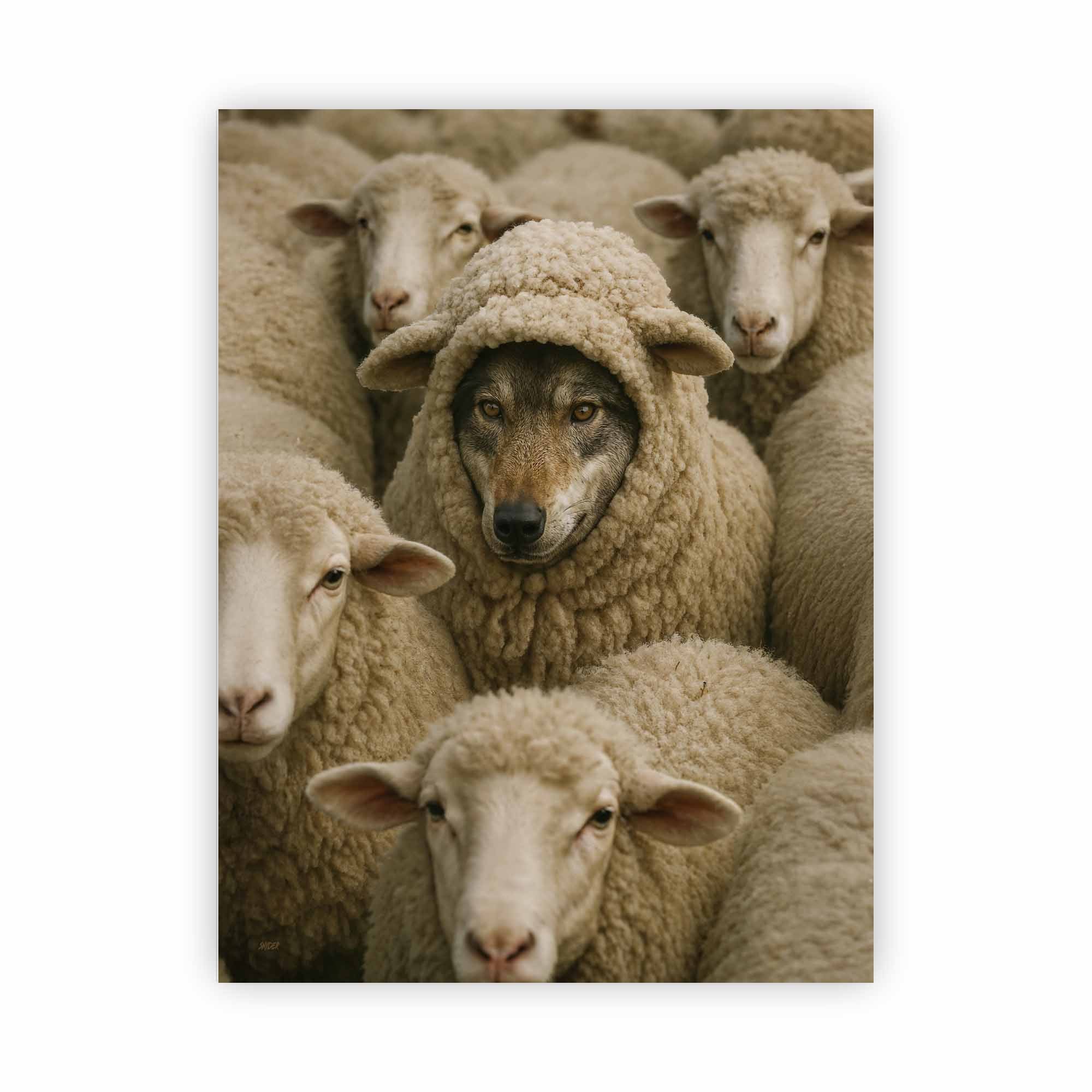 Artist Army The Pretender Alu Dibond 1