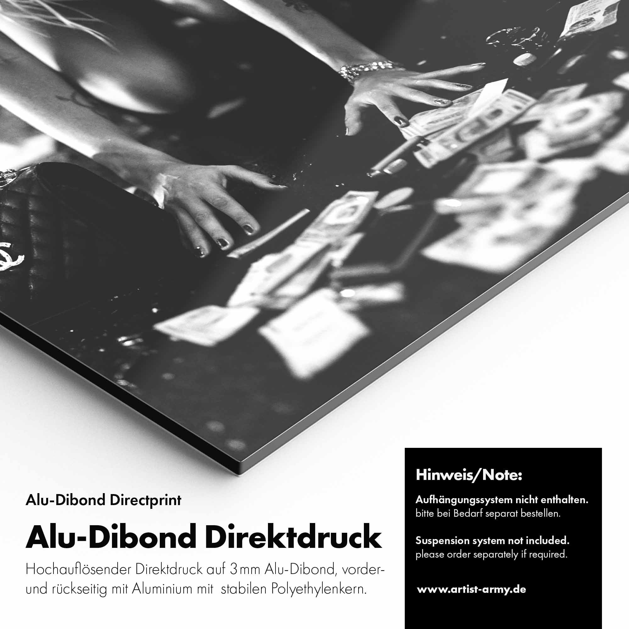 Artist Army The Price Of Excess Alu Dibond Detail