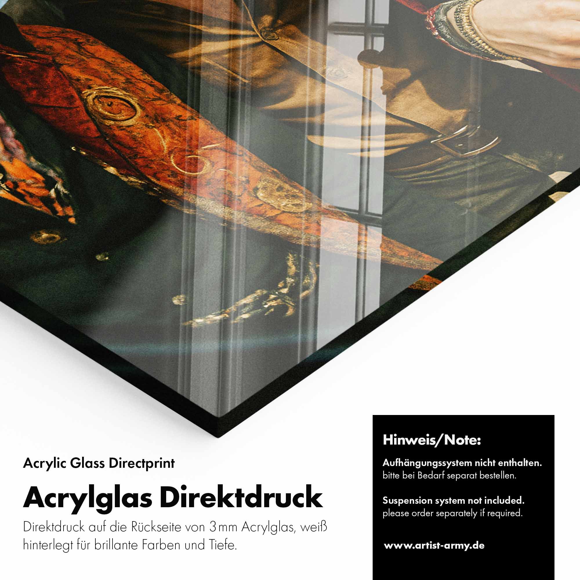 Artist Army Three Chords Acrylglasbild Detail