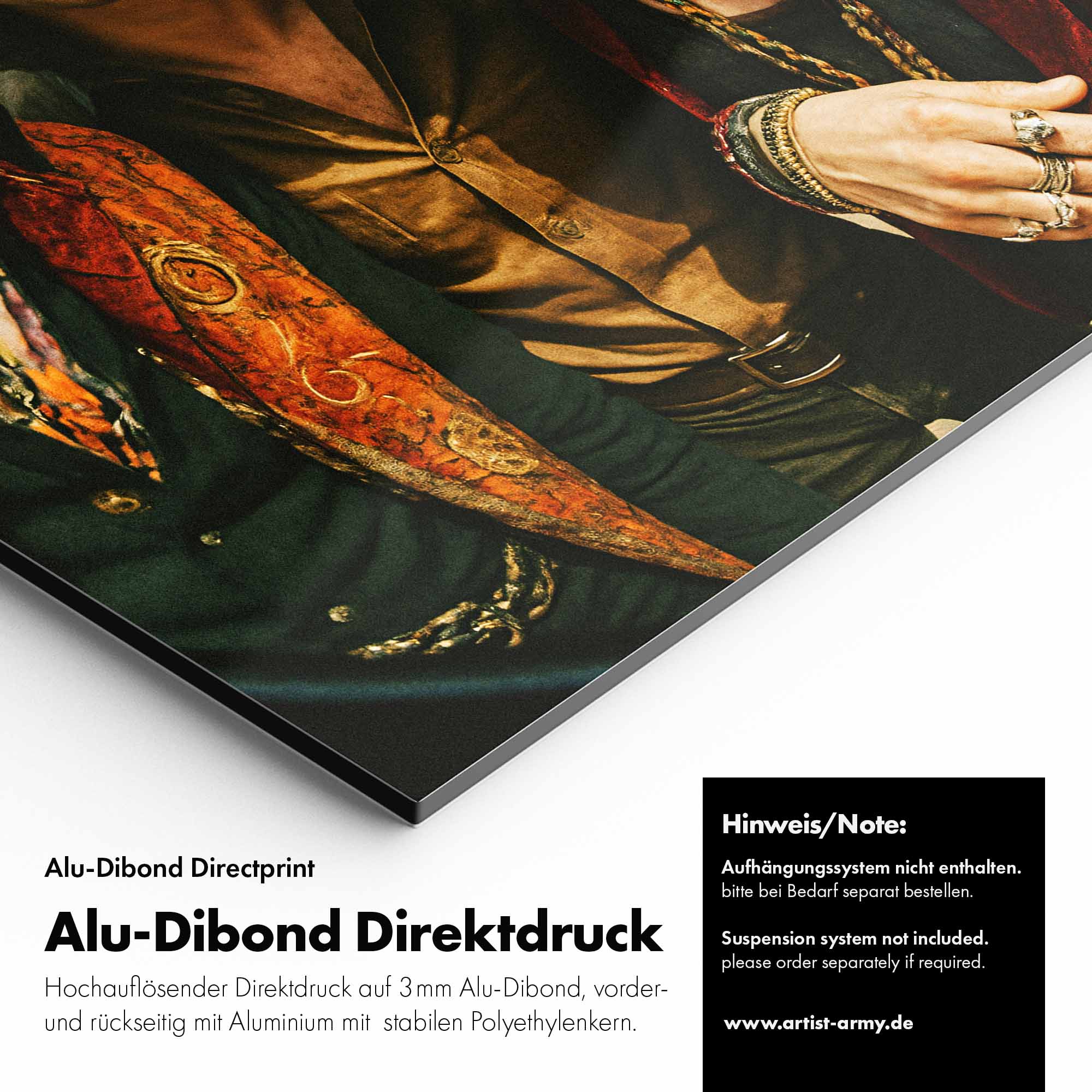 Artist Army Three Chords Alu Dibond Detail