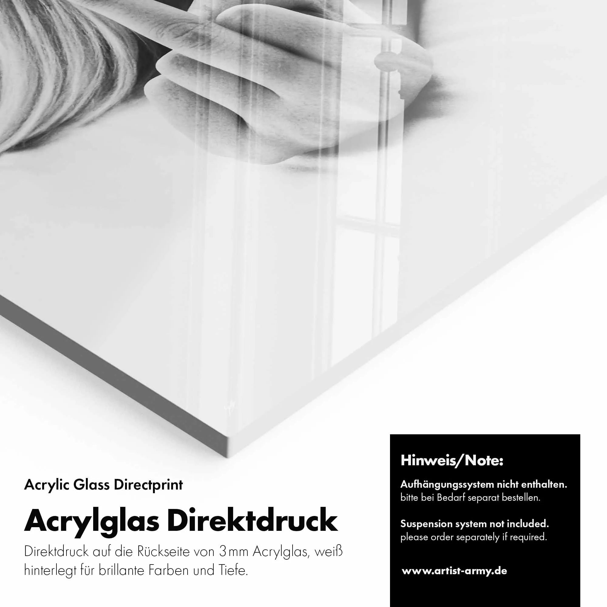 Artist Army Today Is Cancelled Acrylglasbild Detail