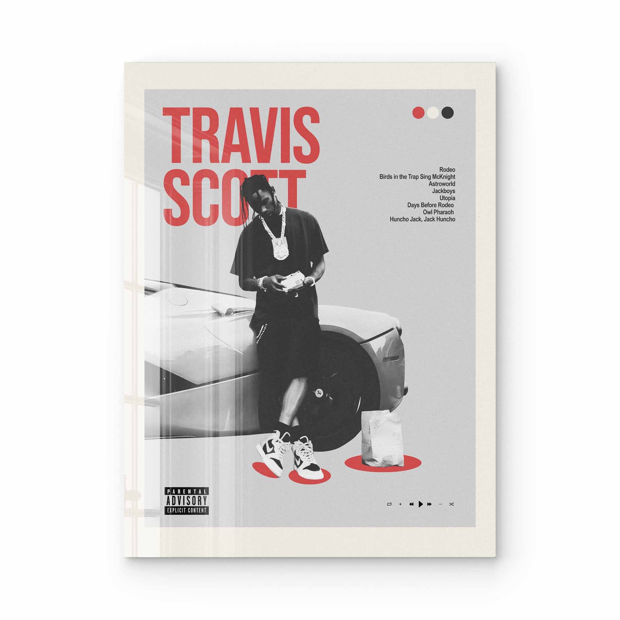 Artist Army Travis Scott Acrylglasbild 1