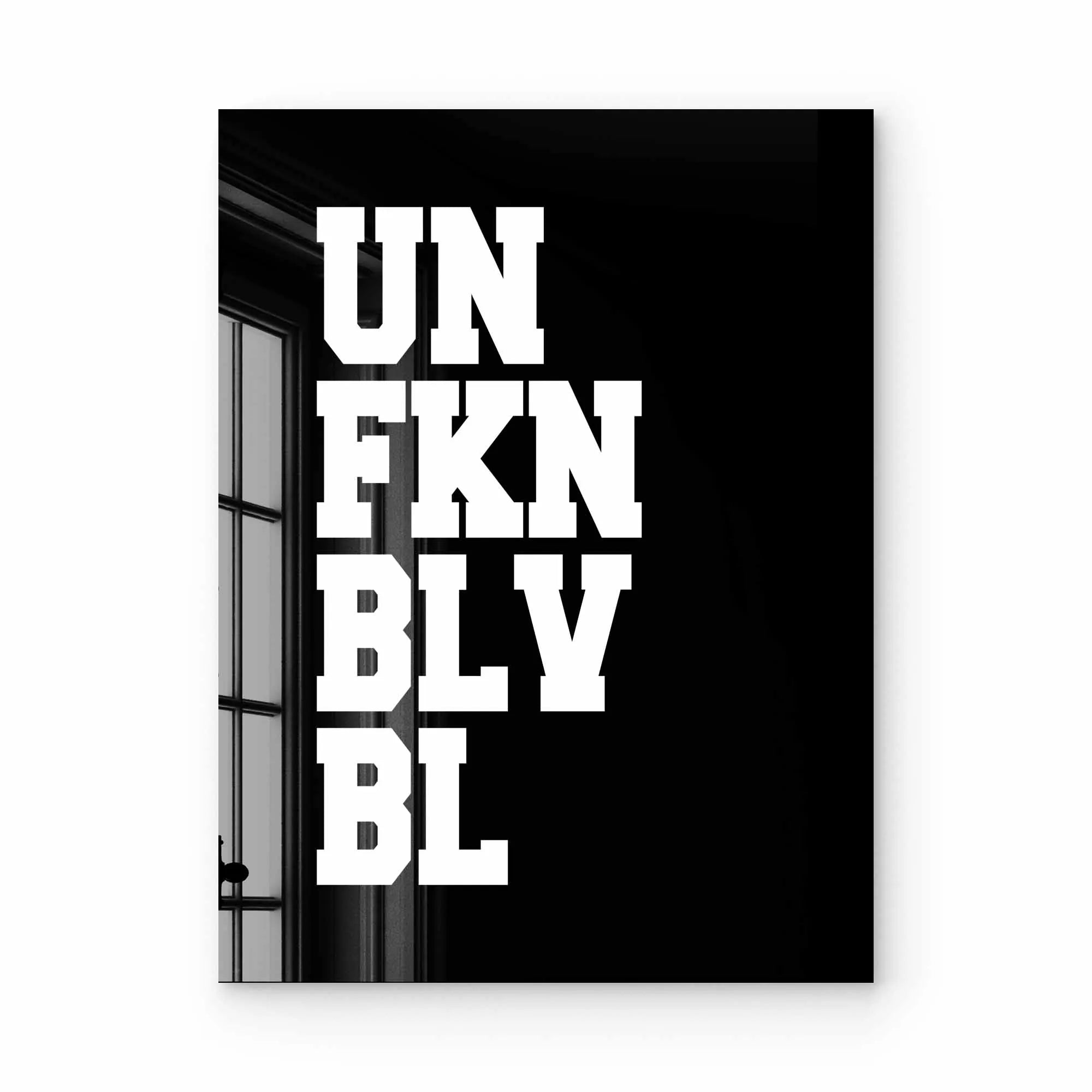 Artist Army Unfknblvbl Acrylglasbild 1