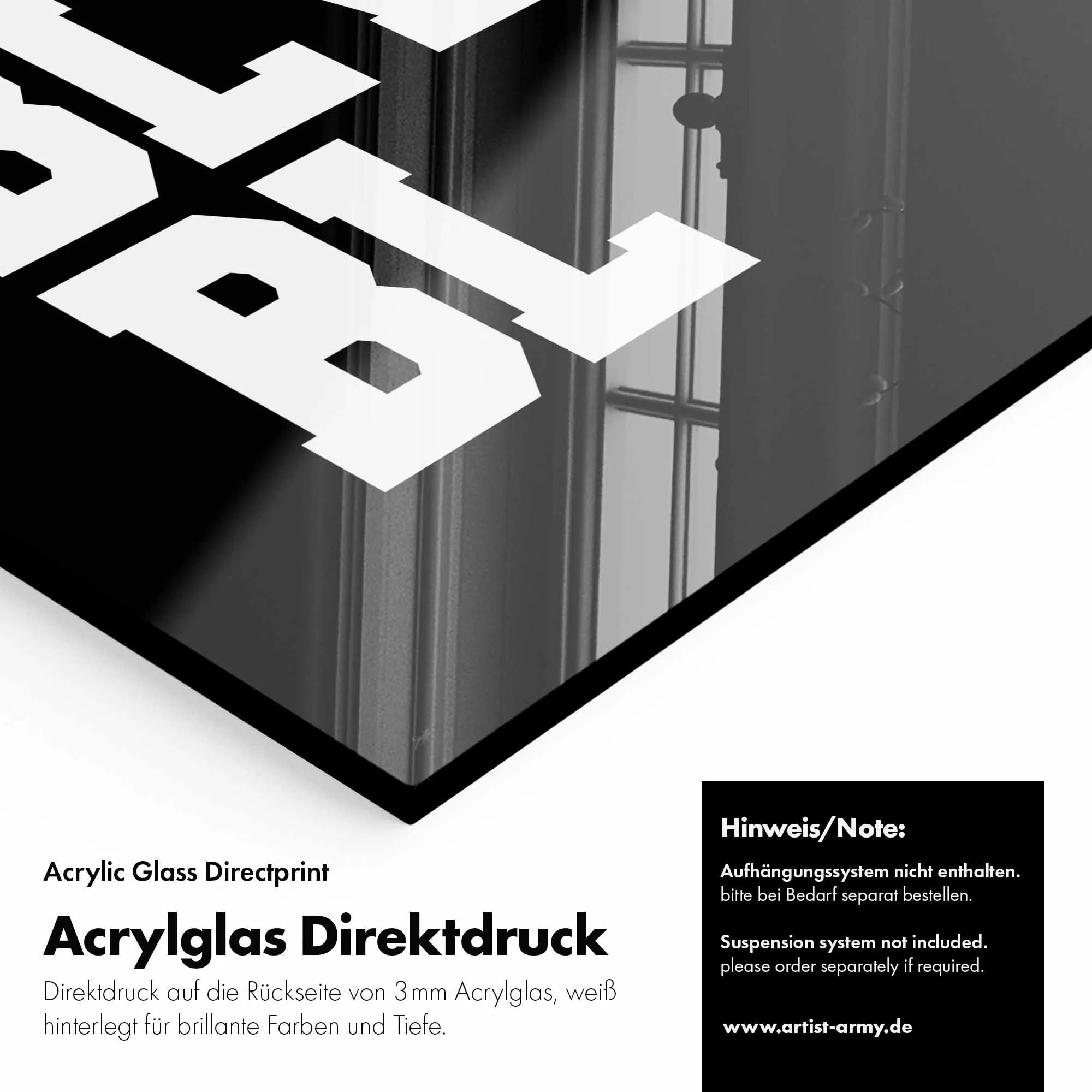 Artist Army Unfknblvbl Acrylglasbild Detail