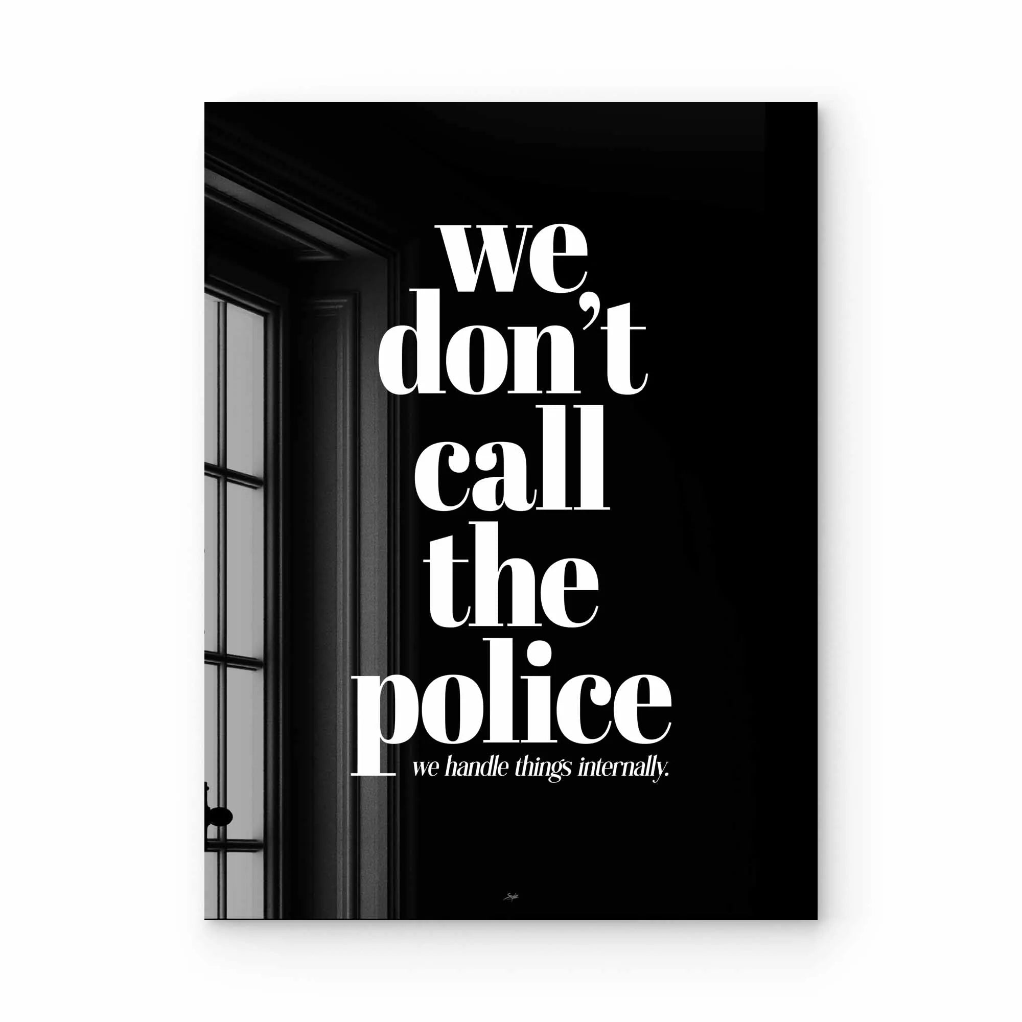 Artist Army We Dont Call Acrylglasbild 1