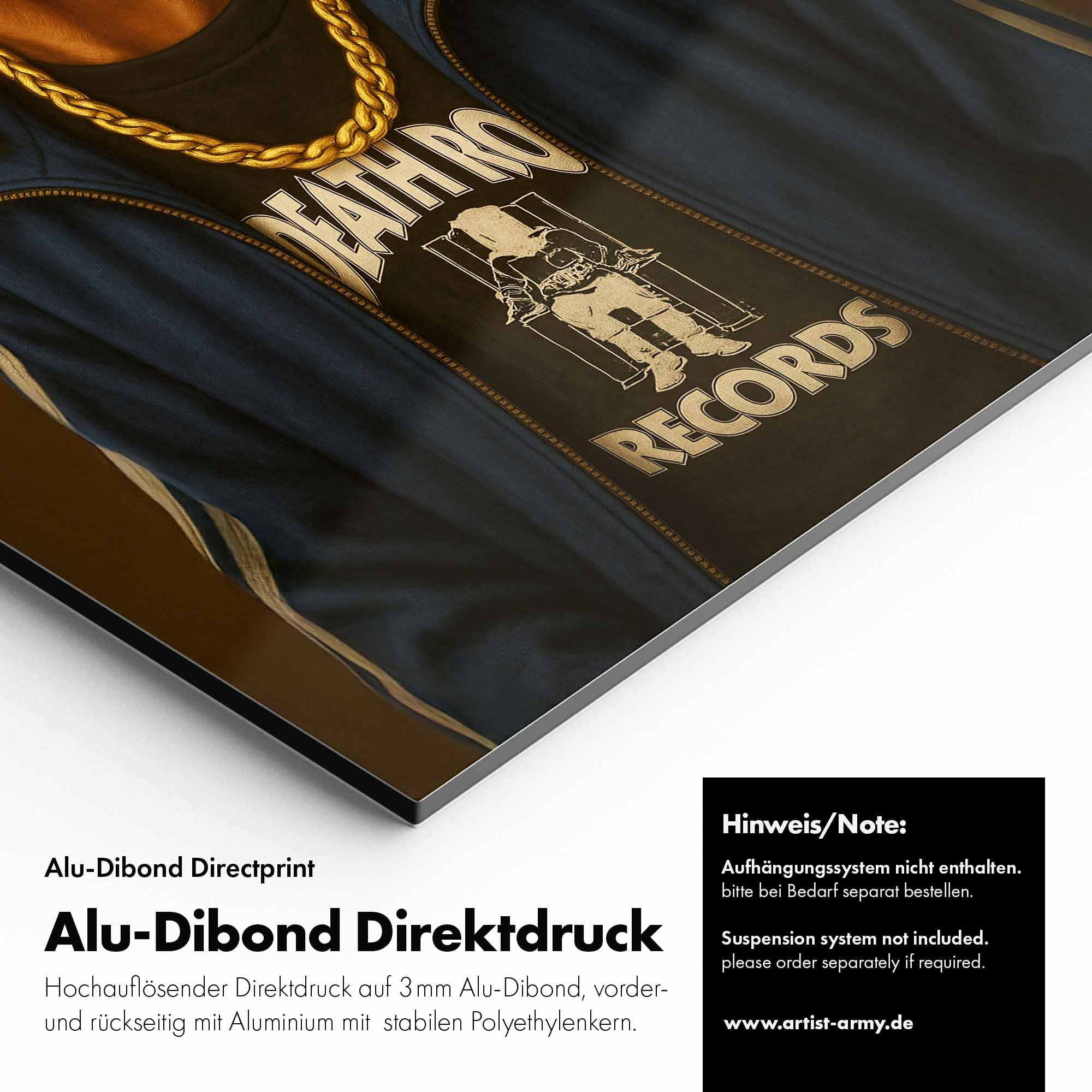 Artist Army West Coast Baby Alu Dibond Detail