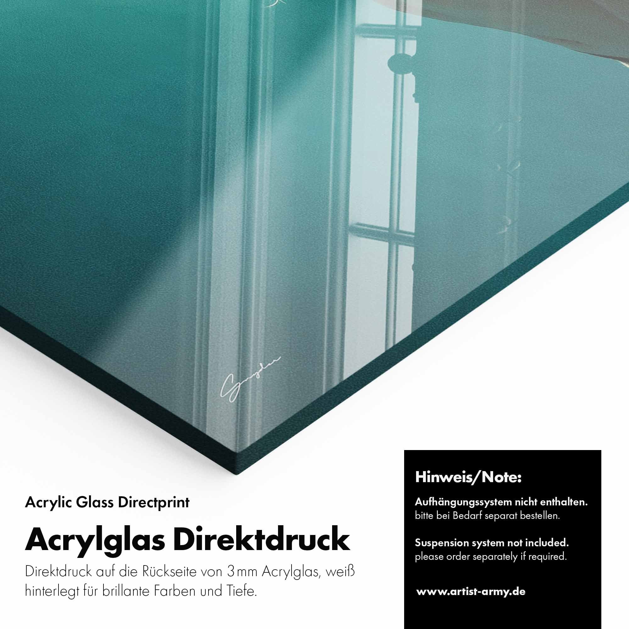 Artist Army Wet And Wild Acrylglasbild Detail