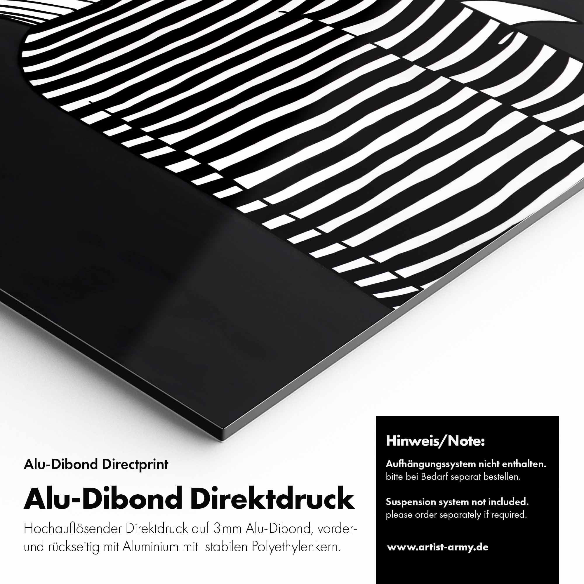 Artist Army Whale Watching Alu Dibond Detail