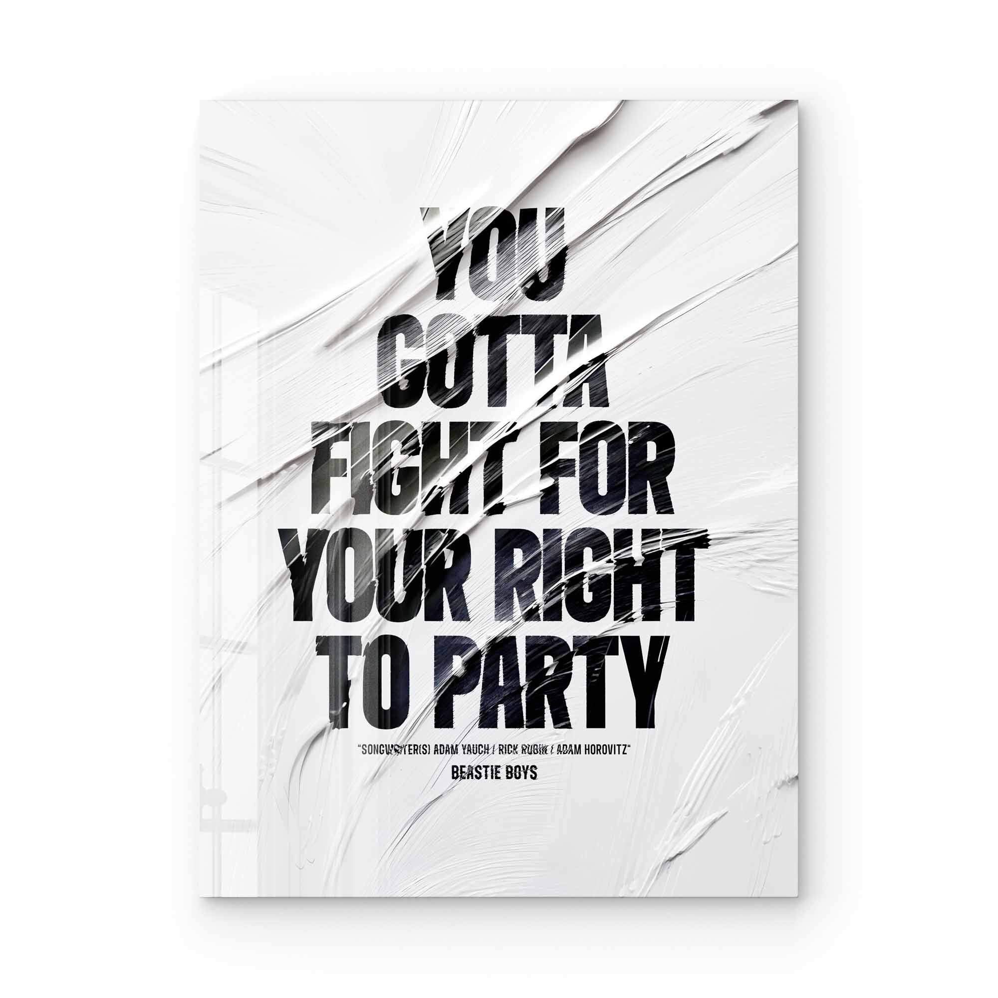 Artist Army You Gotta Fight Acrylglasbild 1