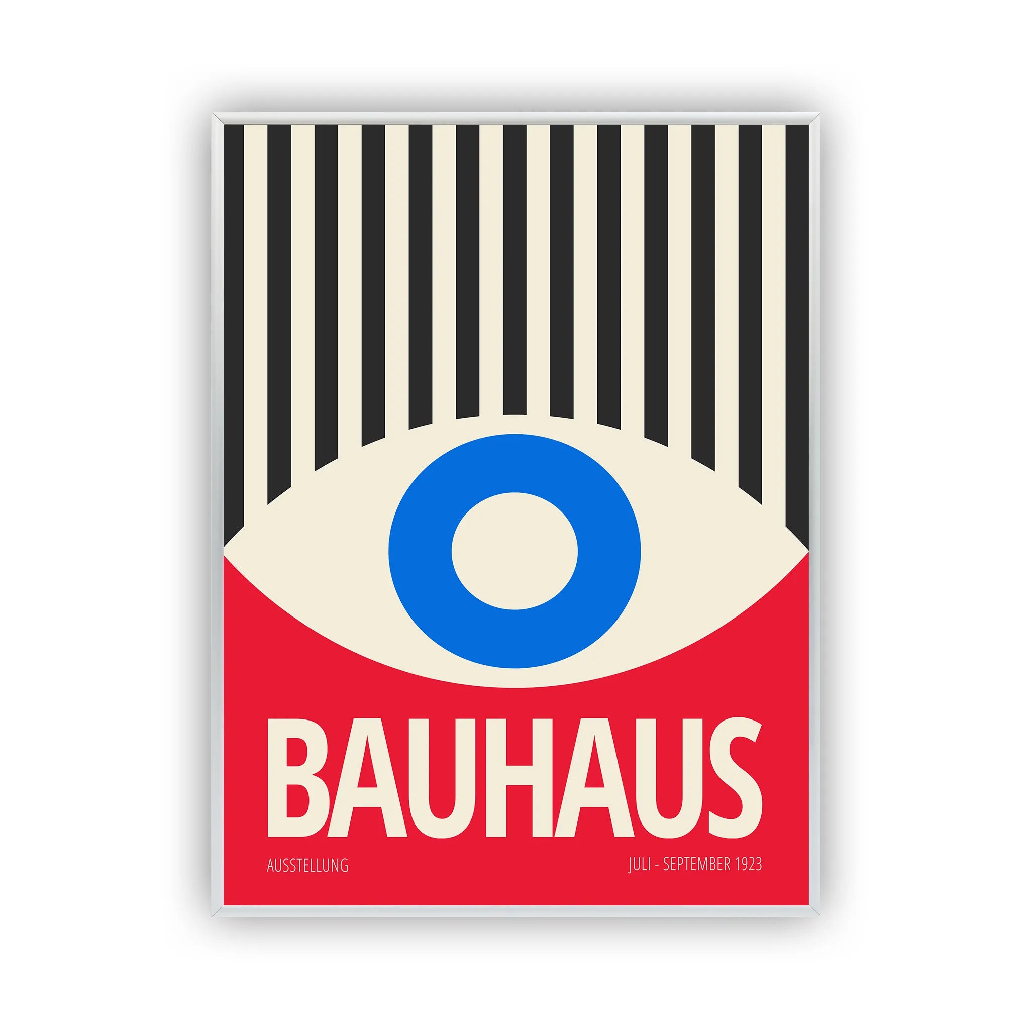 bauhaus-design-one-poster-silver-frame